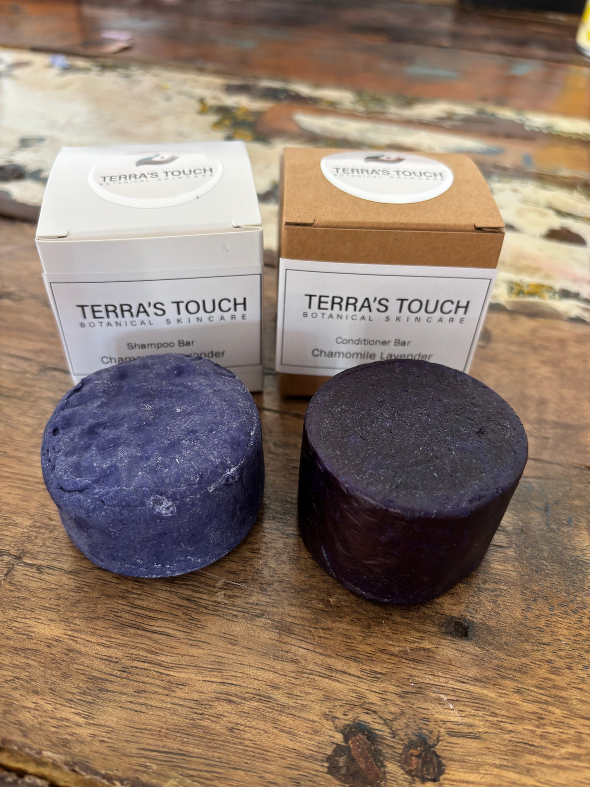 Purple Toning Shampoo & Conditioner Duo | Chamomile Lavender | Handmade Hair Care