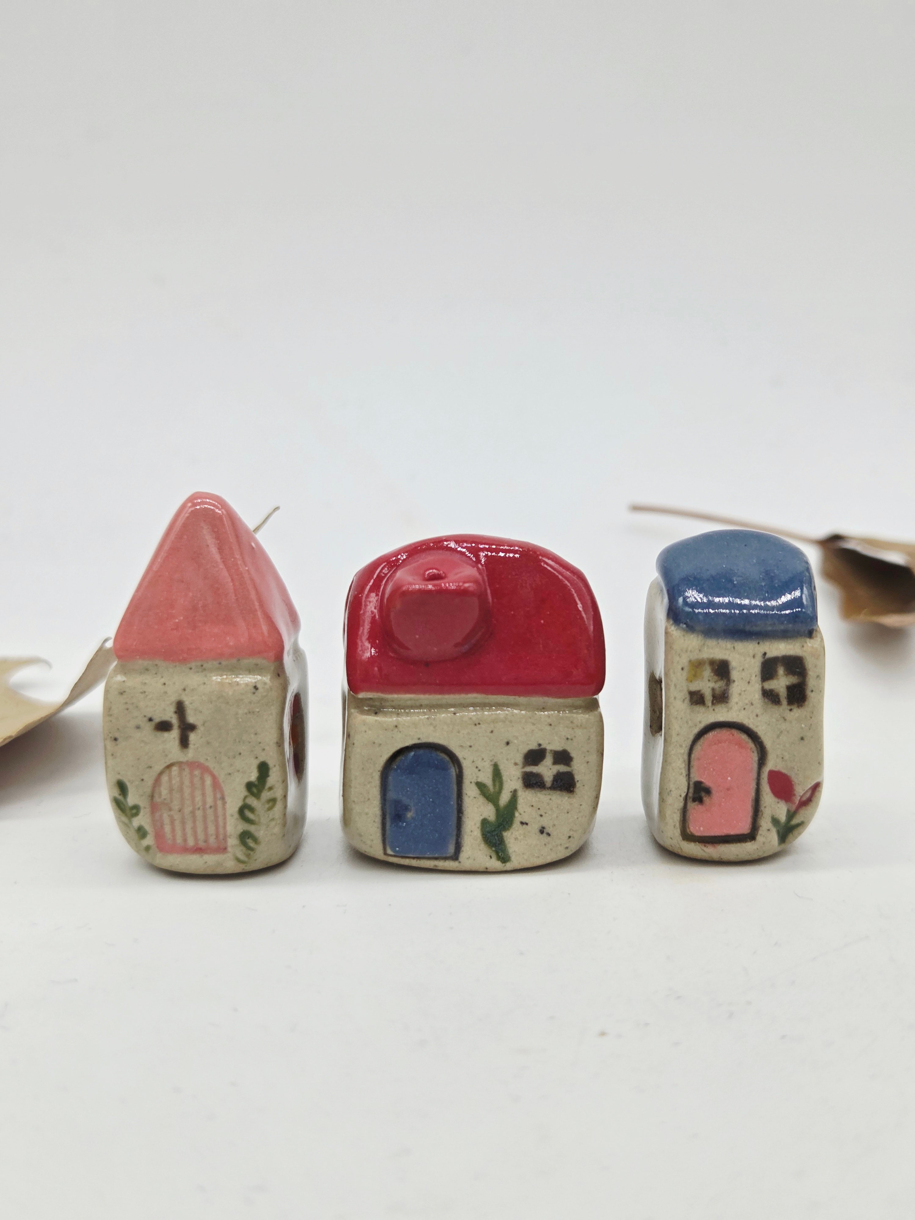 Tiny Ceramic Village - Lollipop Lane