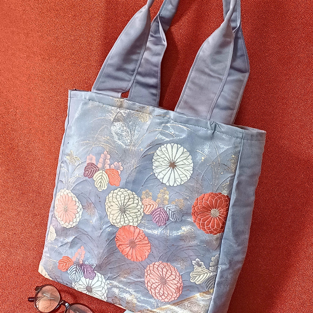 Kimono small Tote Bag - Grey