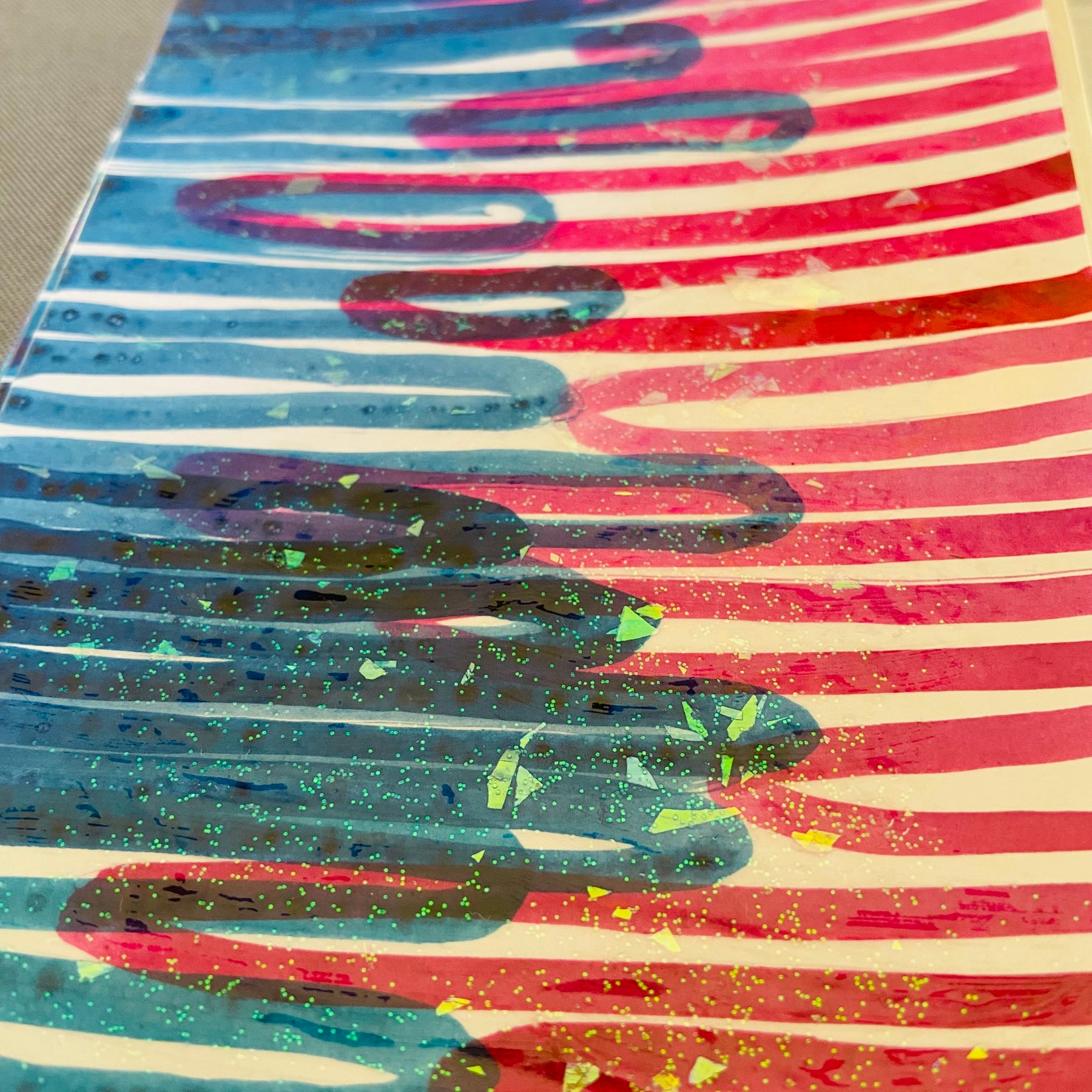 Hand Painted Greeting Cards: 5-pack