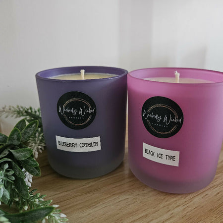 Double Candle Bundle - Blueberry Cobbler & Black Ice Type