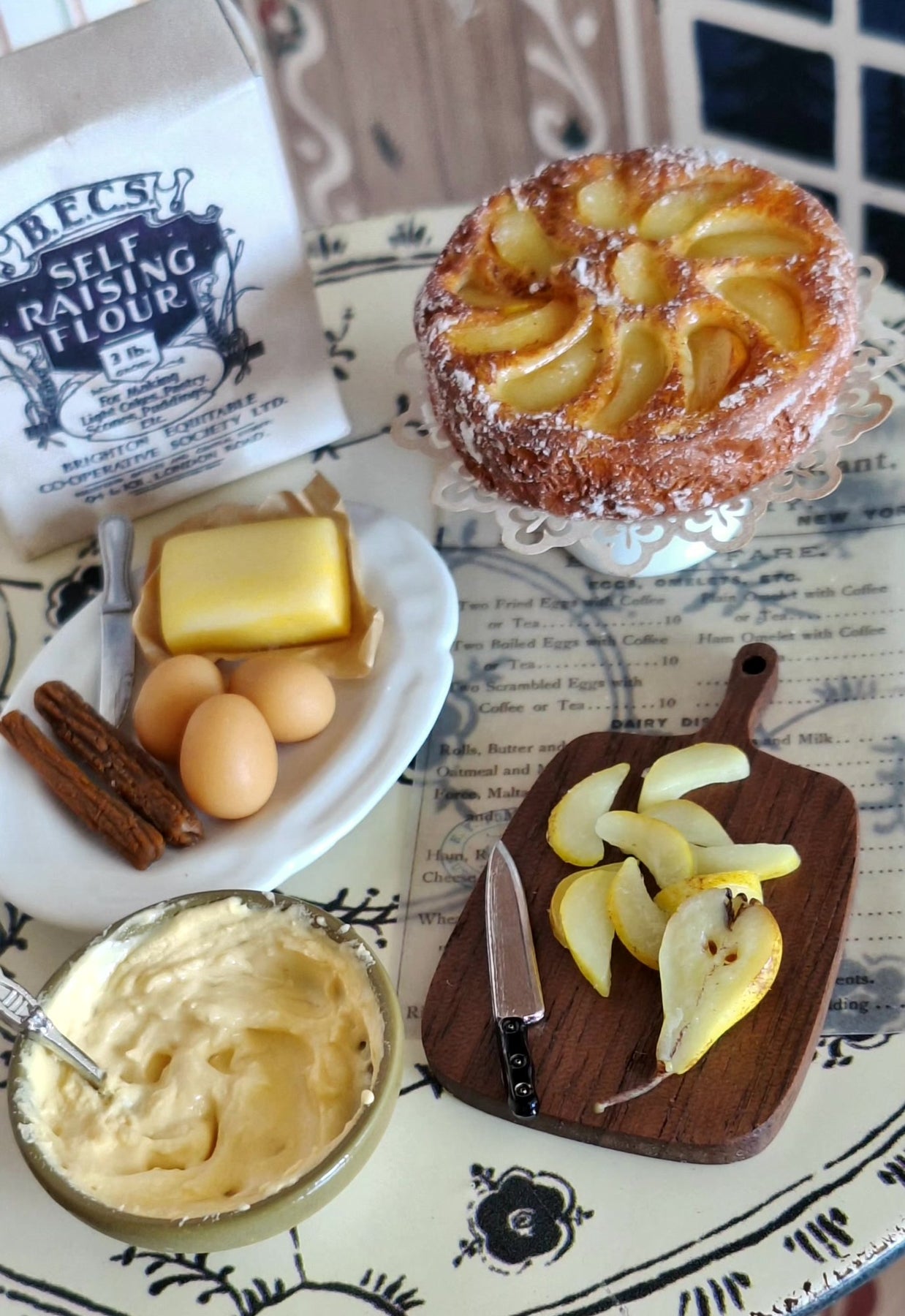 ITALIAN PEAR CAKE SET