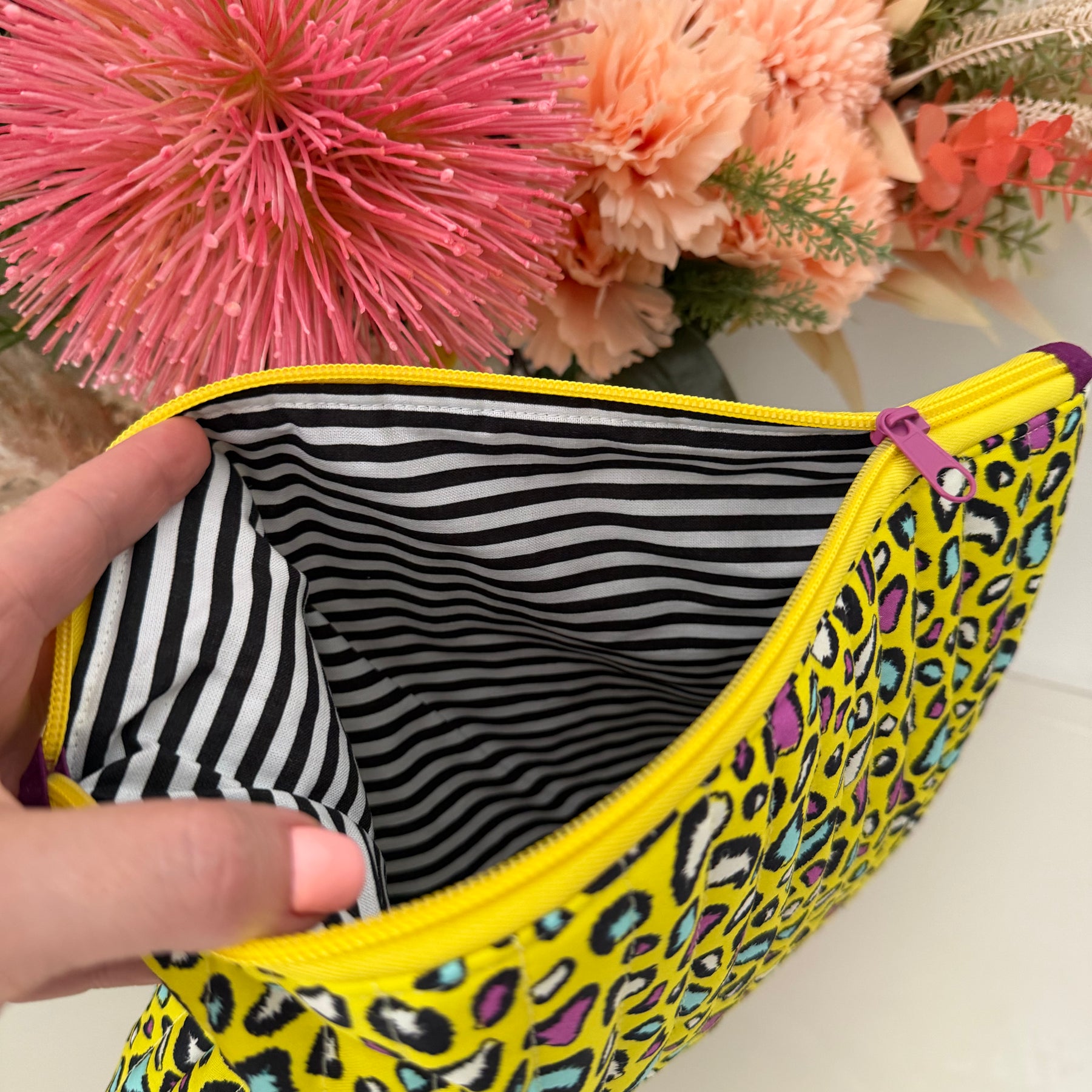 Quilted iPad Zipper Pouch - Various Designs
