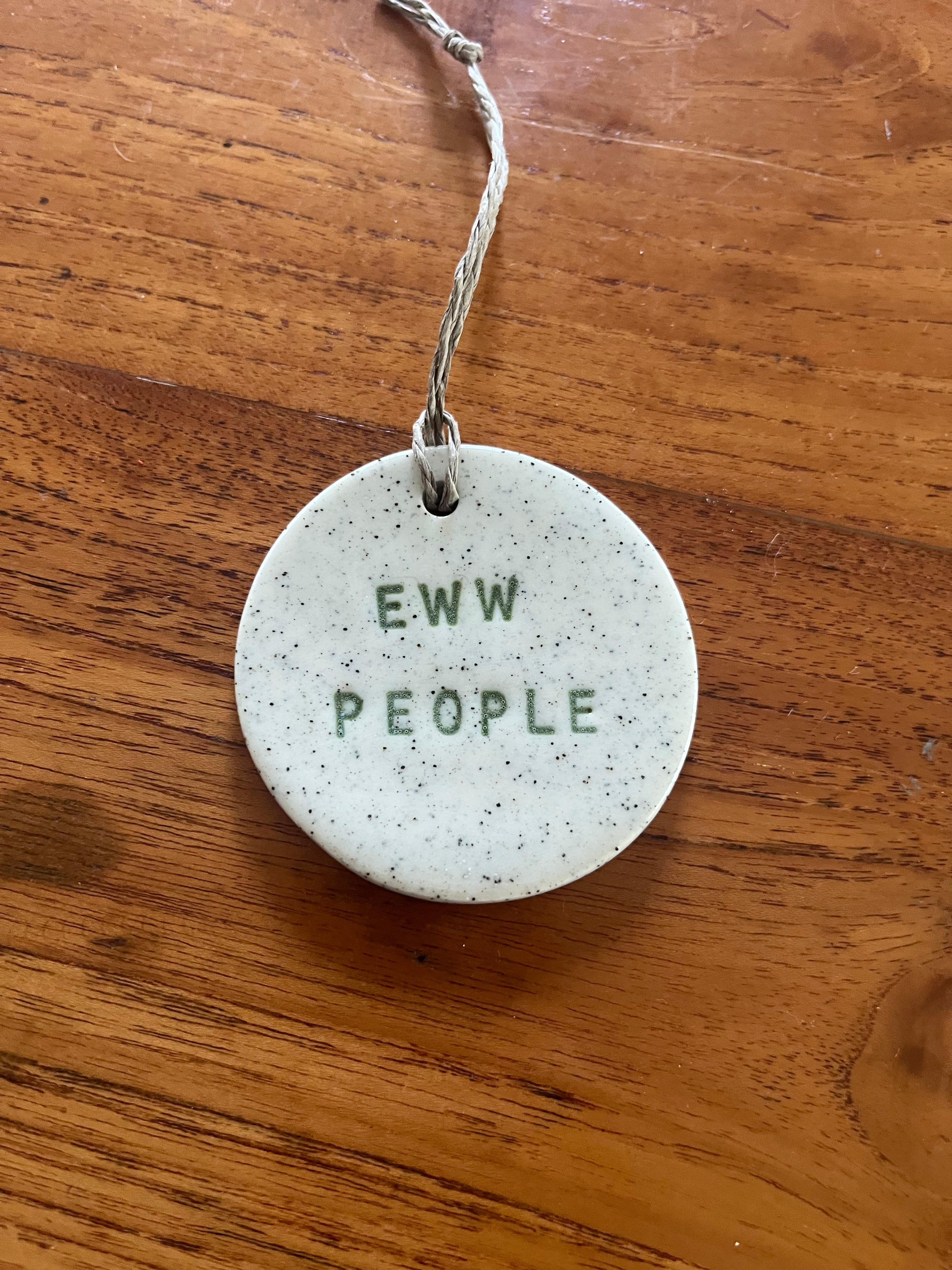 Cheeky Pottery Christmas Ornaments