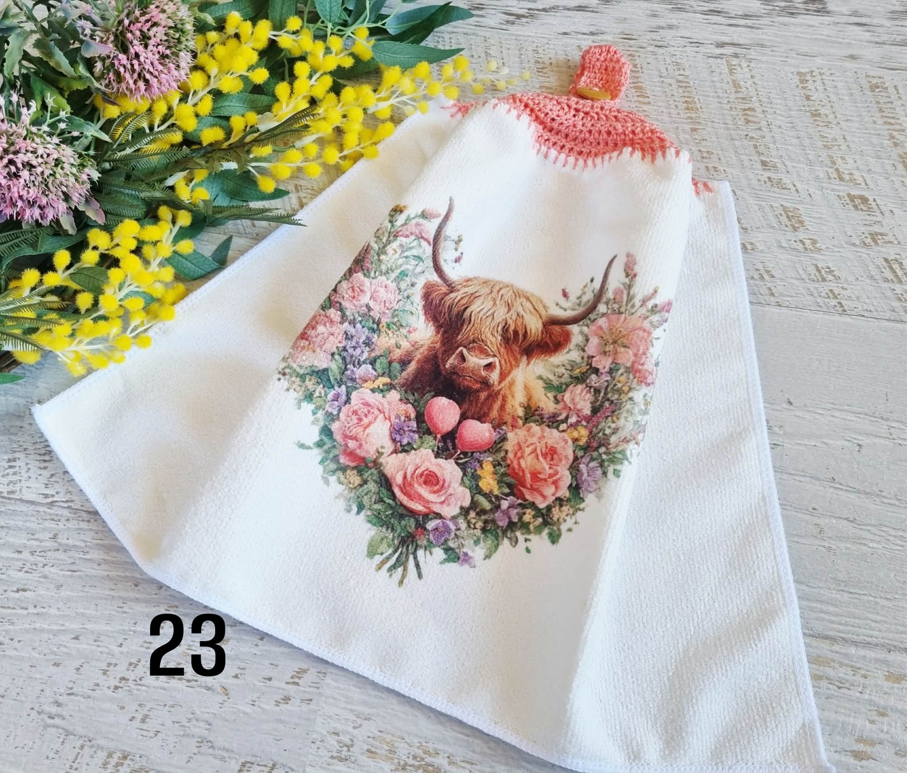 Kitchen Hand Towel | Hanging | Polyester Microfibre | SINGLE LAYER | 9 Styles - 19 - 27
