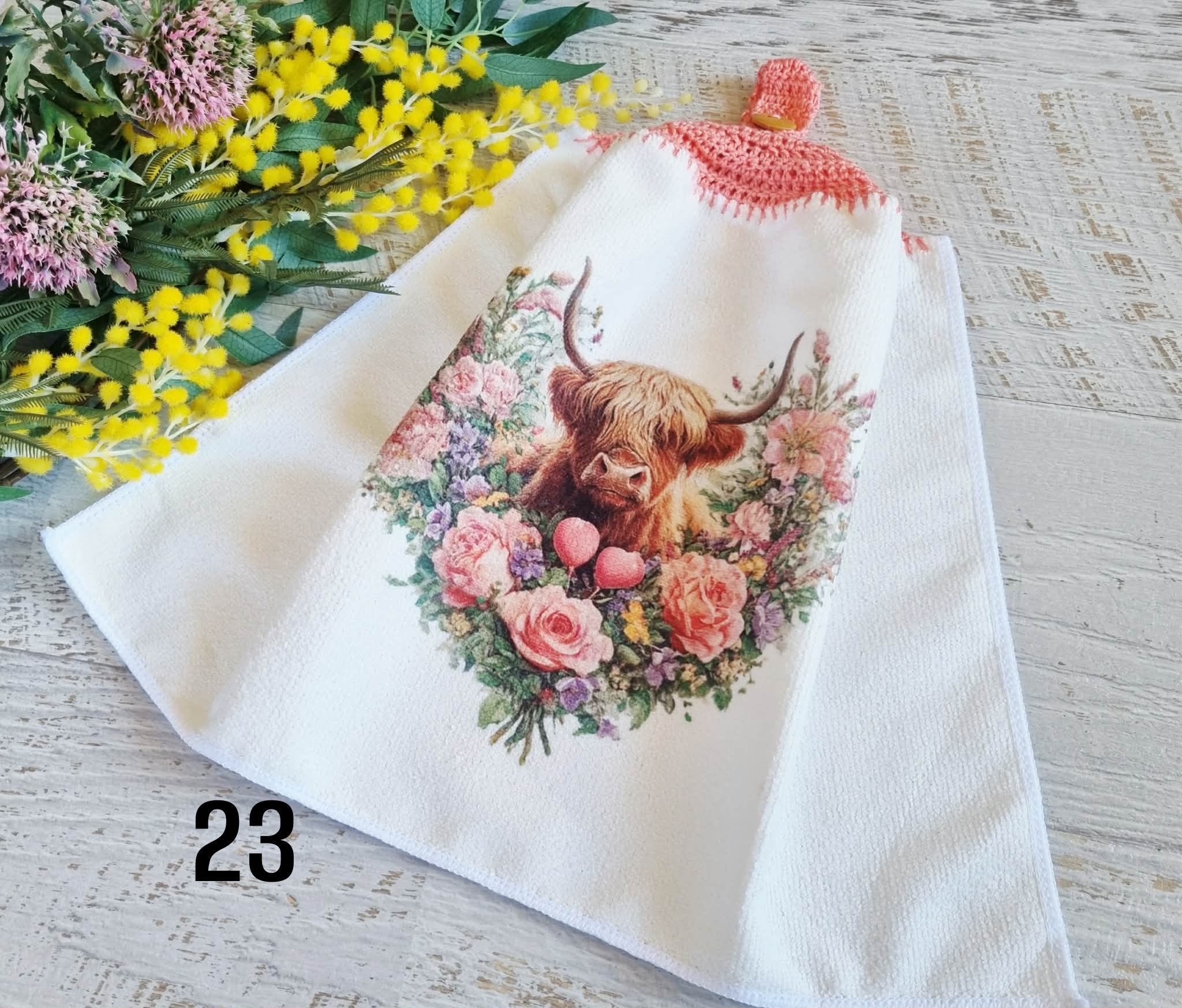 Kitchen Hand Towel | Hanging | Polyester Microfibre | SINGLE LAYER | 9 Styles - 19 - 27