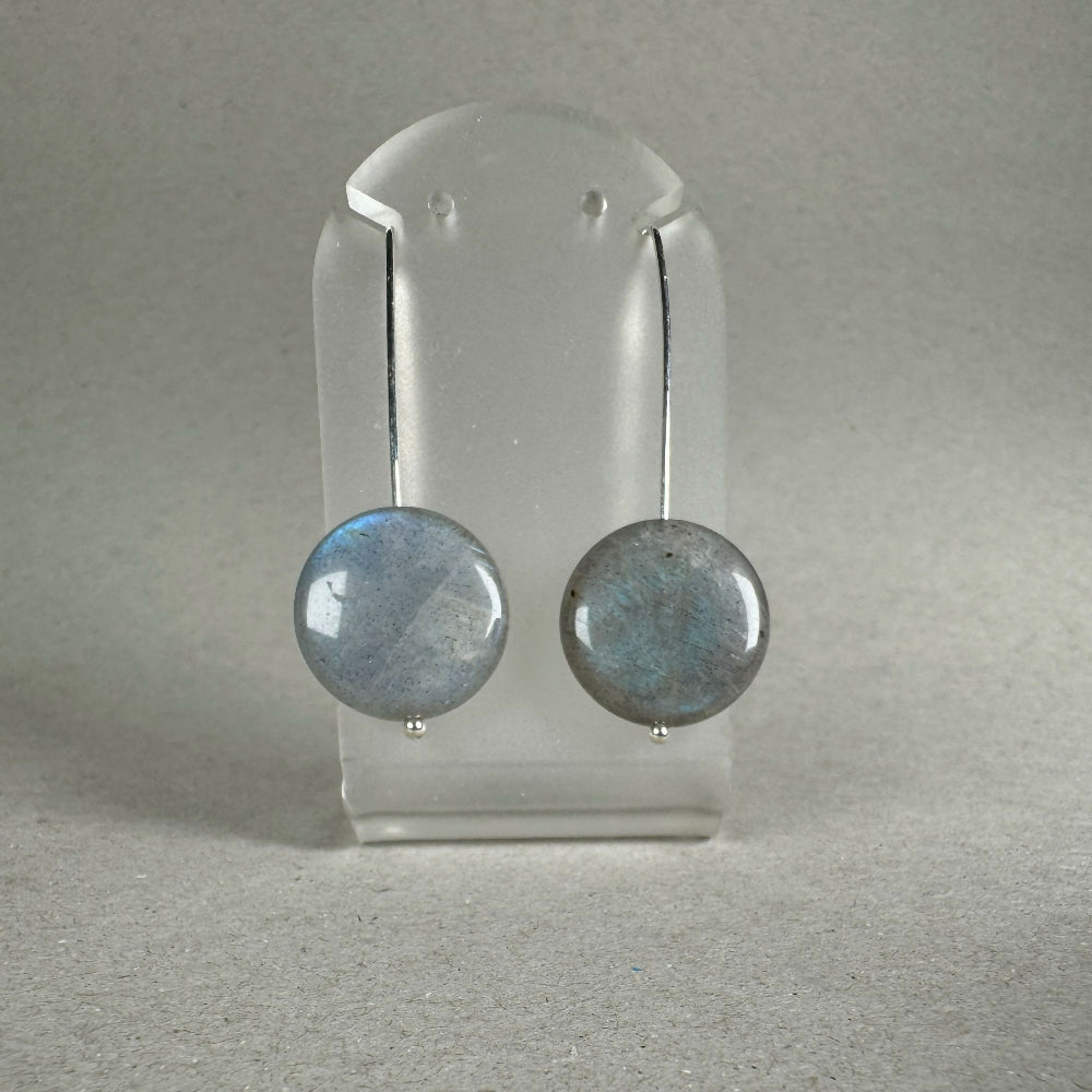 Labradorite earrings