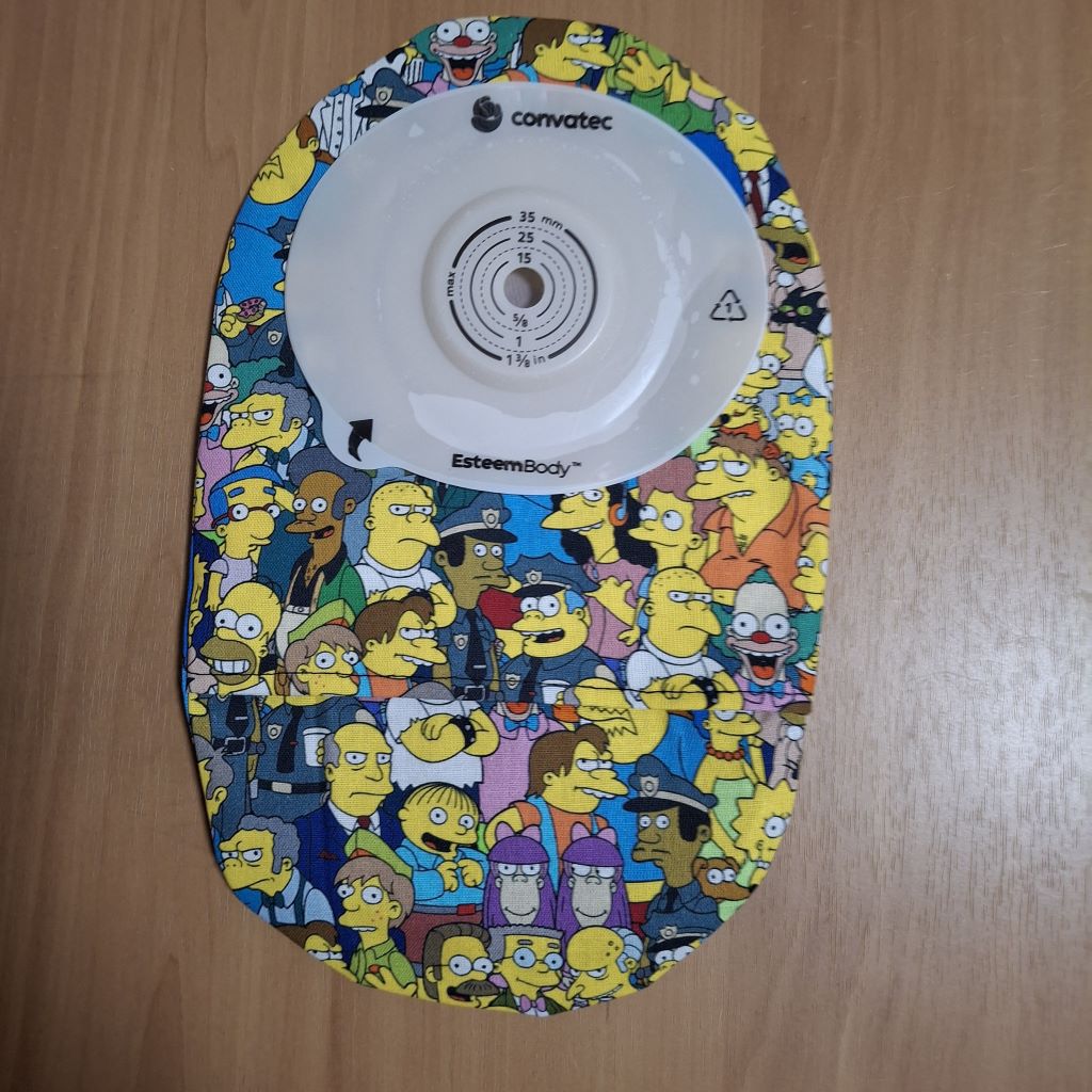 STOMA BAG COVER LARGE  Suitable for Ileostomy, Colostomy, Urostomy