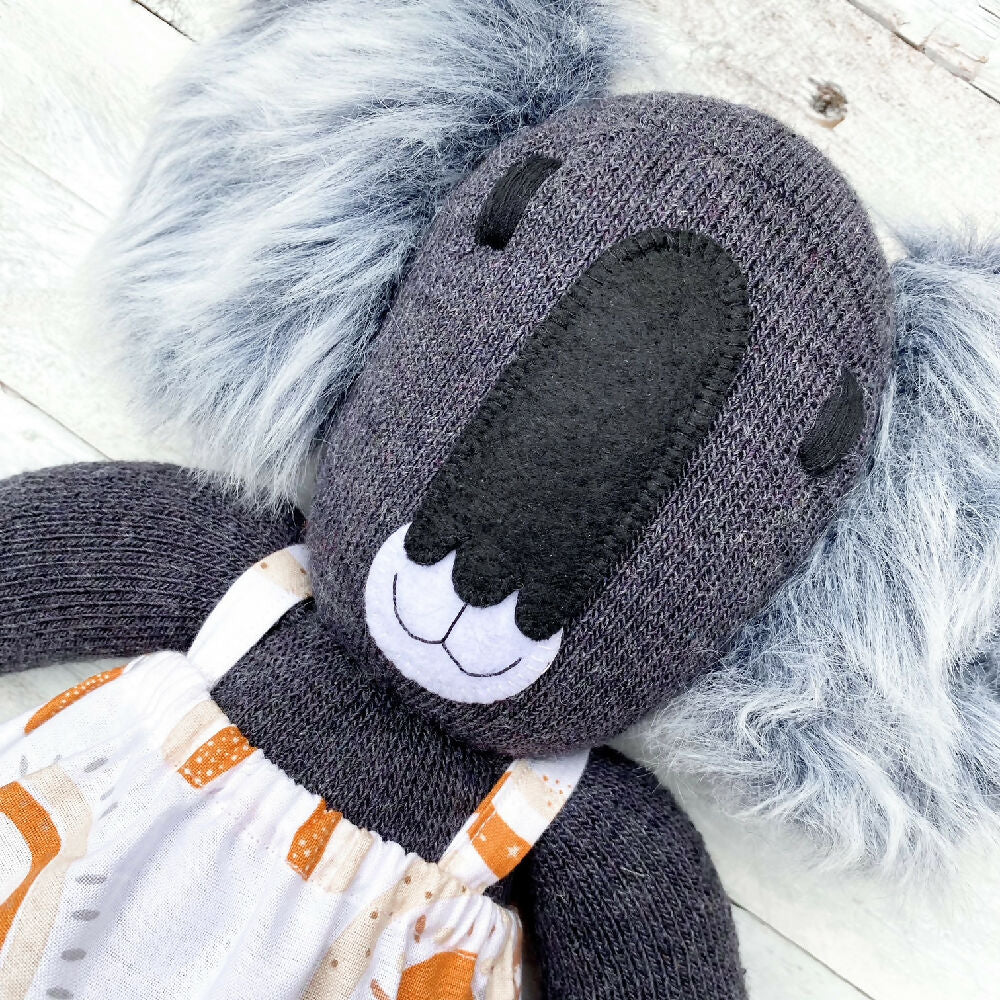 Dorothy the Sock Koala - READY TO SHIP