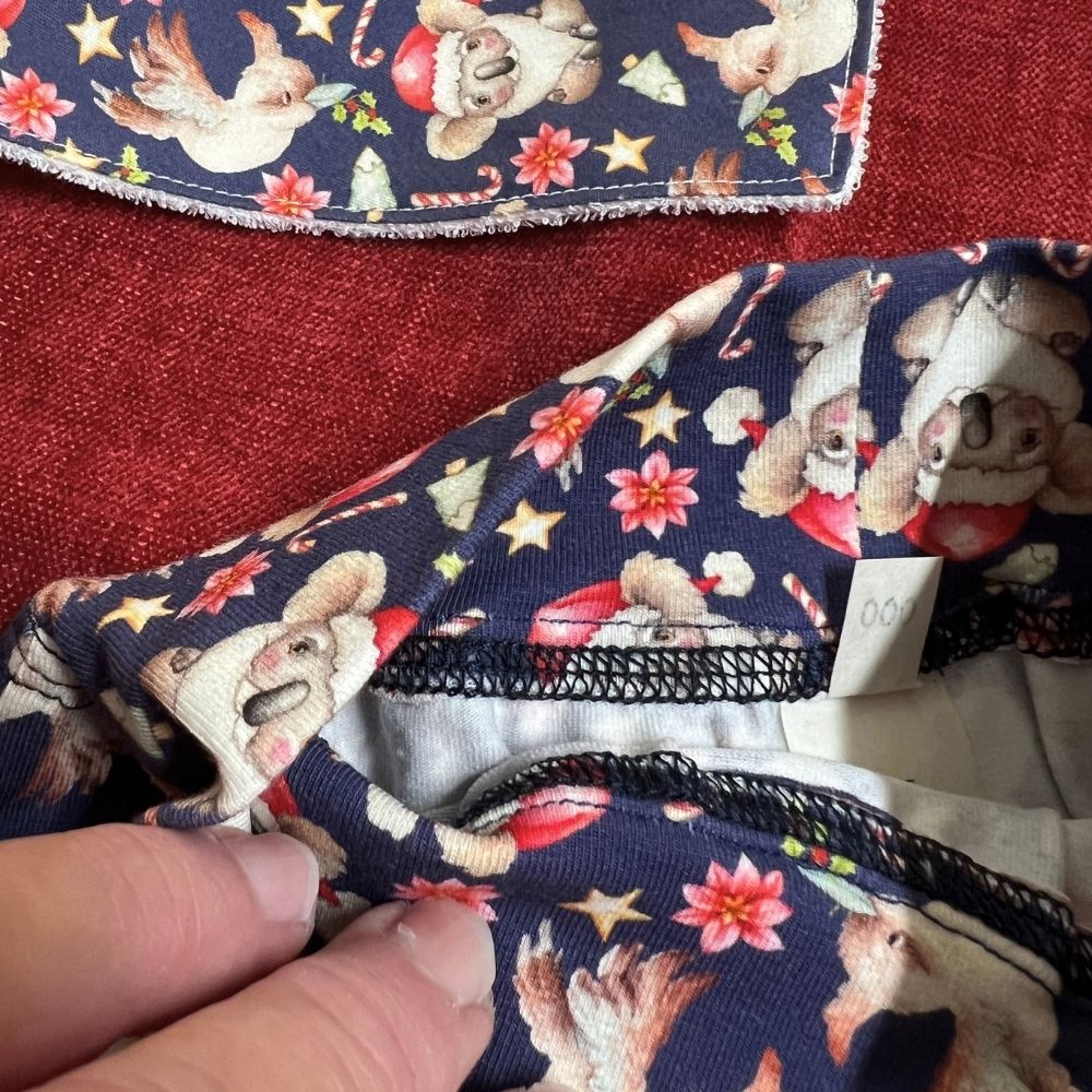 Santa Koalas | Sizes NB, 000, 0, | Handmade Baby Pants by Dumbleton Duds | FREE Postage $50+