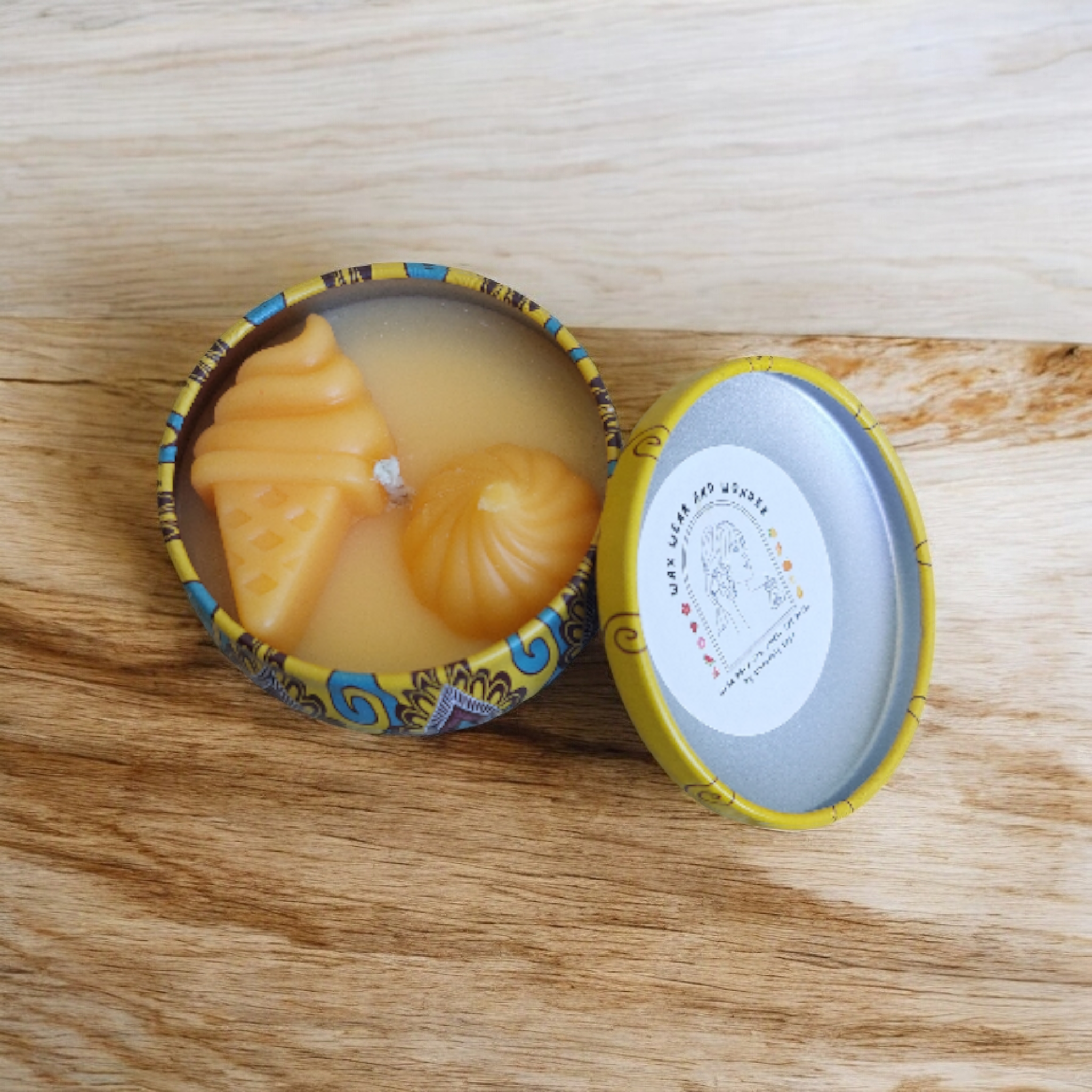 Scented Soy Candles - Little Persian-Style Tin Collection