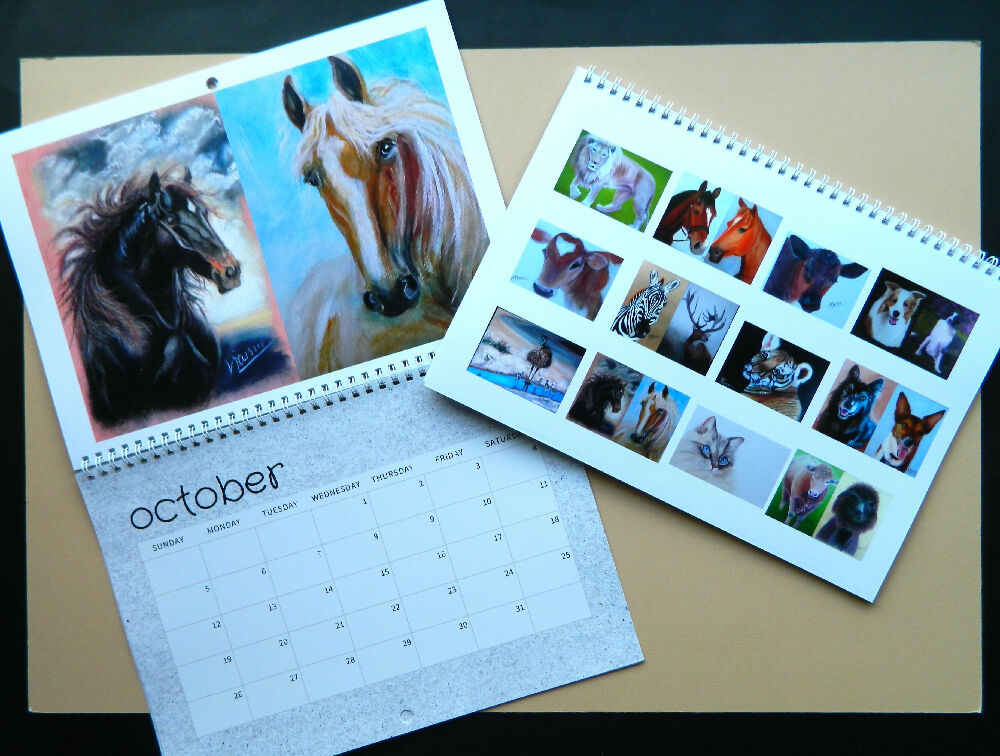 2025 Animal calendar