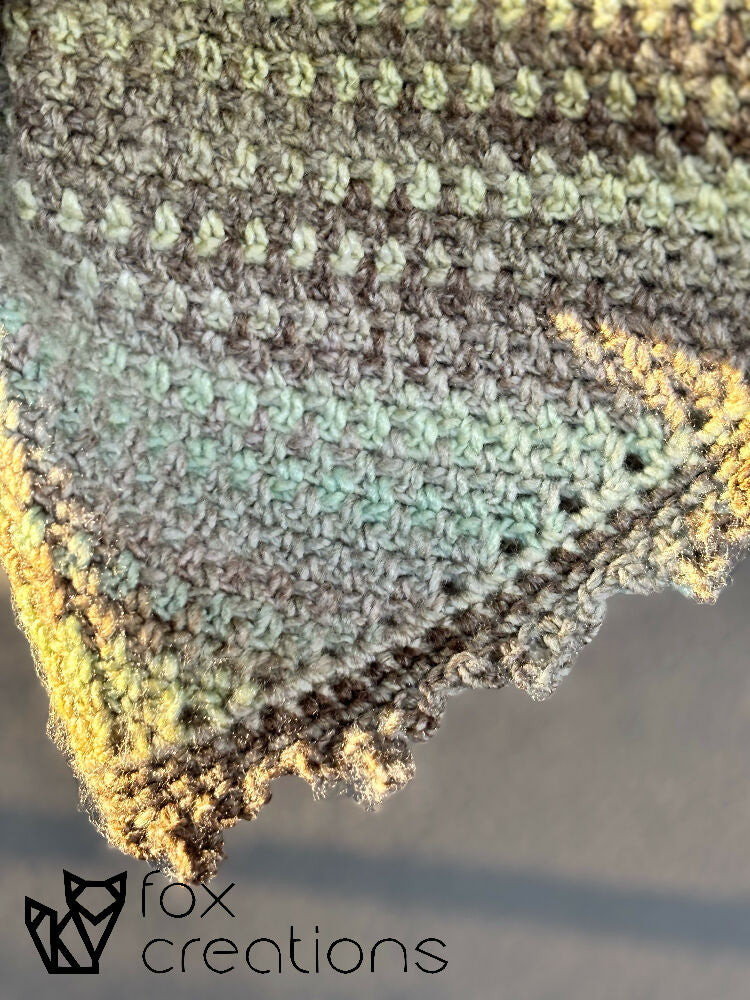 Mossy Forest Beanie Crochet Pattern