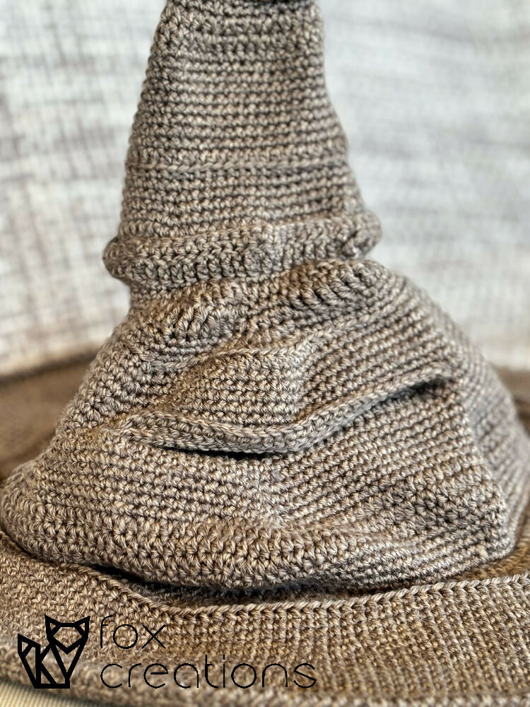 Sorting Hat Crochet Amigurumi Soft with Tassels