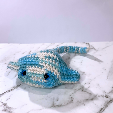 Crochet Stingray Toy