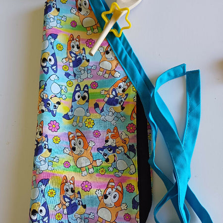 Bluey - Pre Schooler Apron - Water Resistant Backing