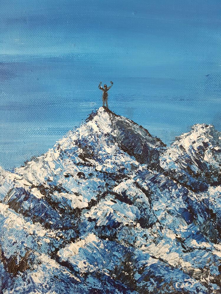 Original Acrylic Overcomer Painting