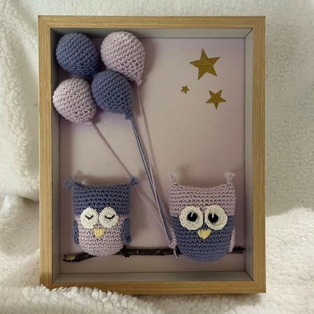 Owl shadow box