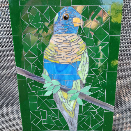 Lovely Stained Glass Mosaic Lorikeet