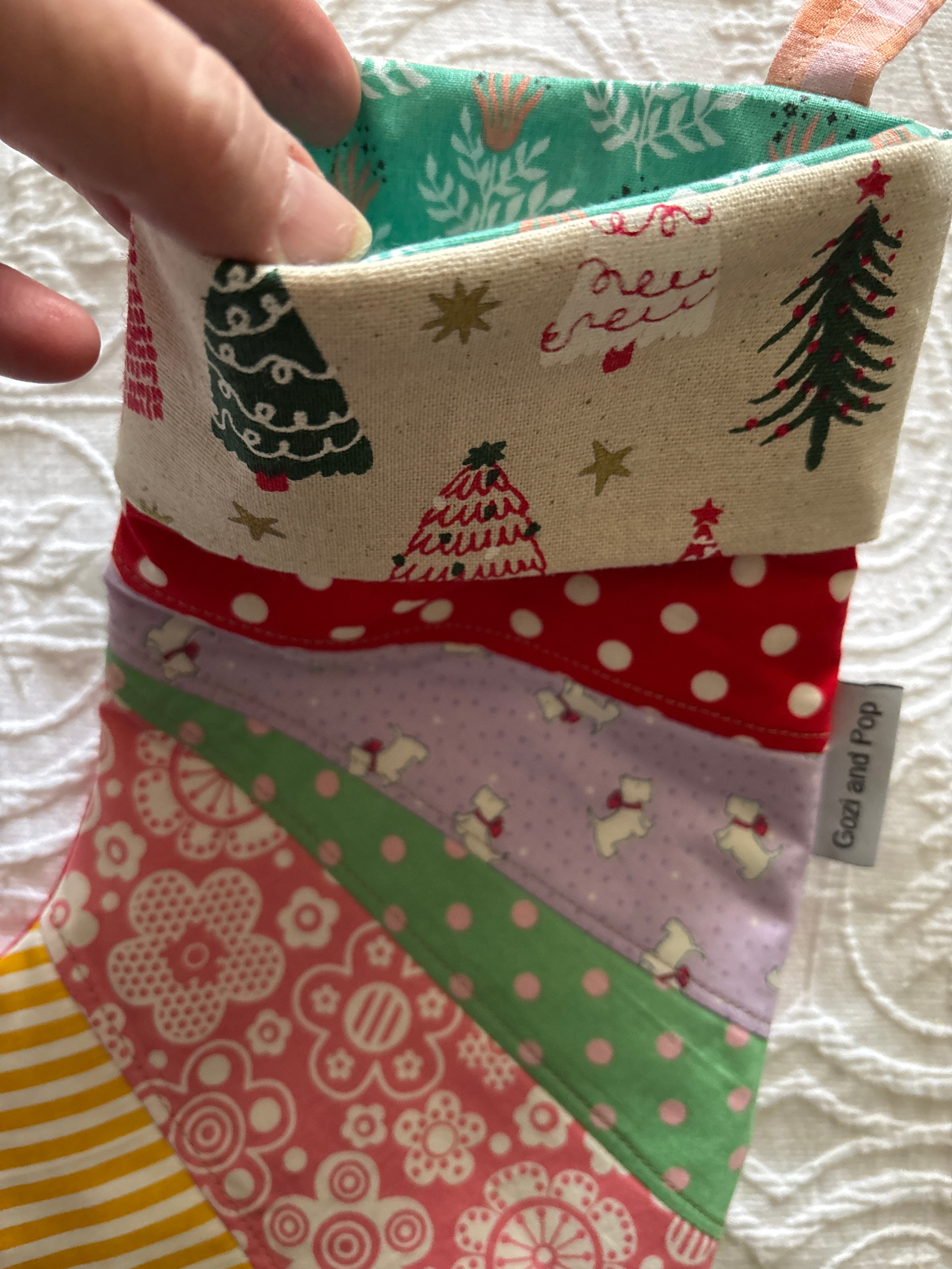 Christmas Santa Stocking Small Size