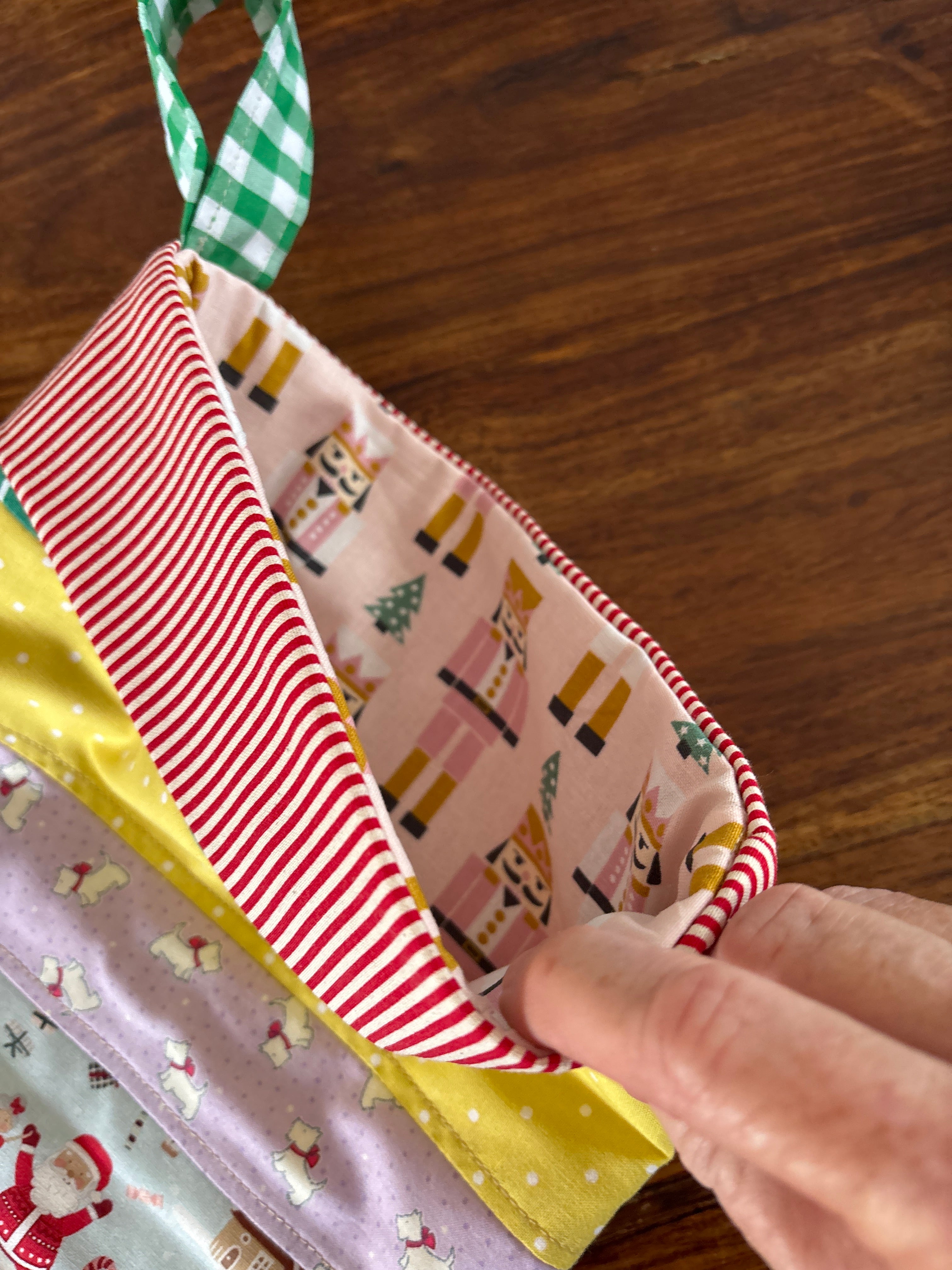 Christmas Santa Stocking Large Size