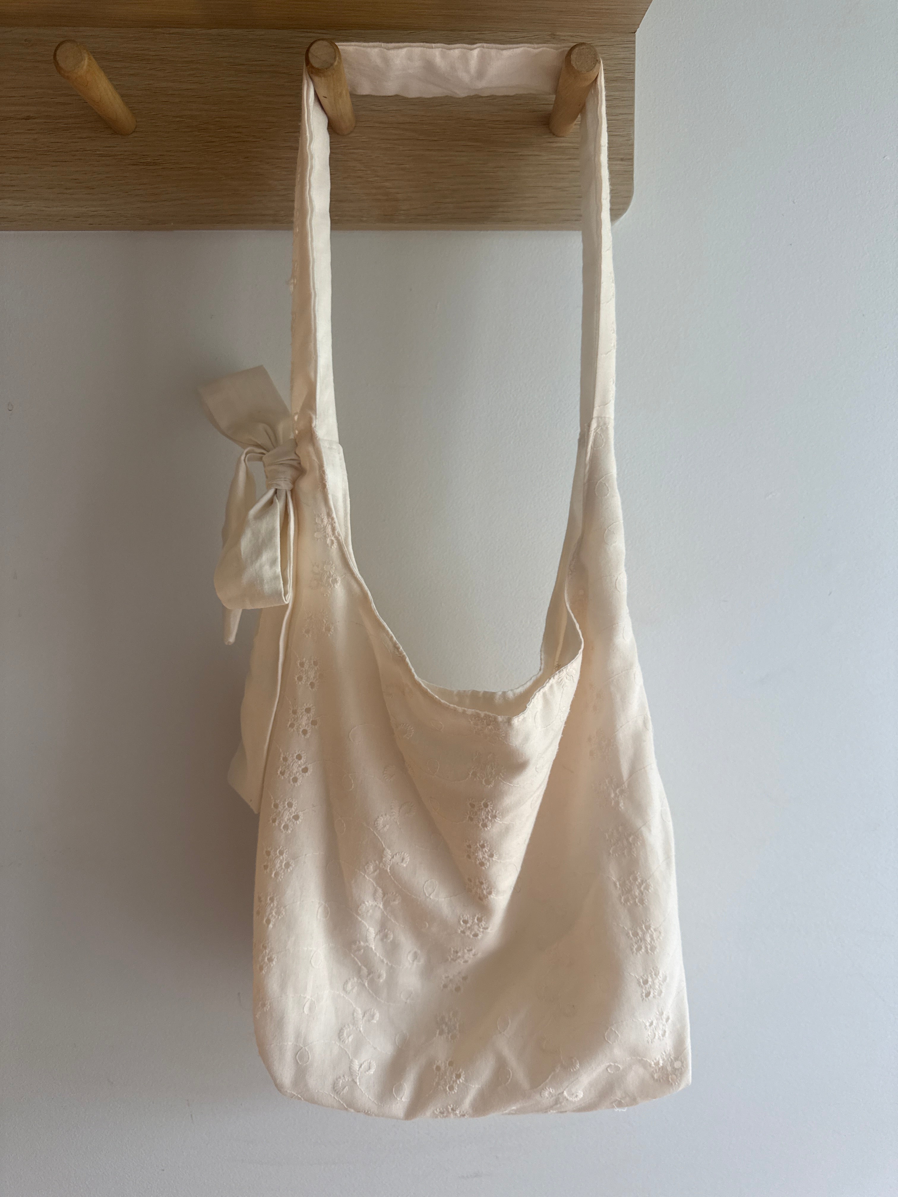 Embroidered Shoulder Bag