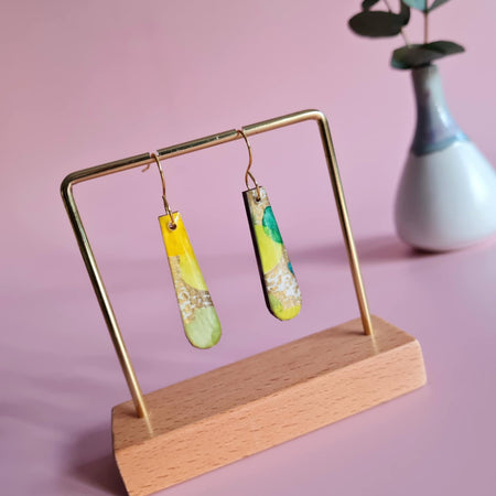 The Fiesta Collection | Resin art earrings | Part 1 | Large dangles