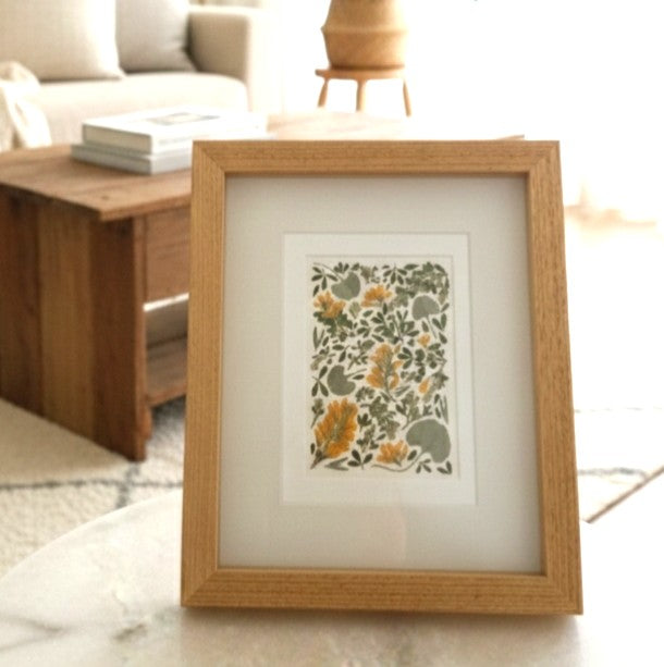 Garden Mosaic | Pressed Flower Handmade Card