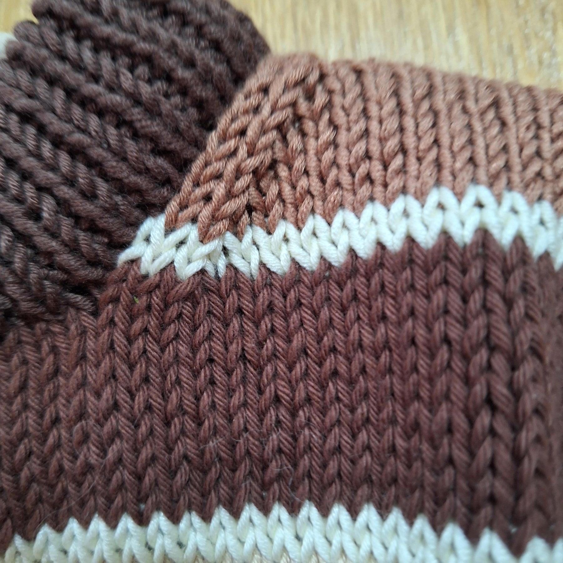 Striped 'Brownie Baby' Sweater Sz 3-6 mths