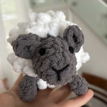 Little Fluffy Sheep - Crochet Toy