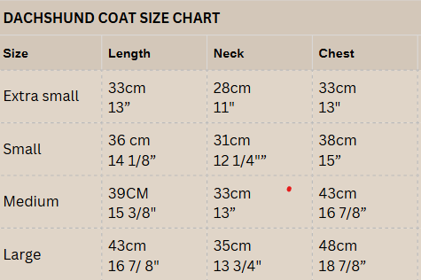 Dachshund, Dog, Puppy warm coats