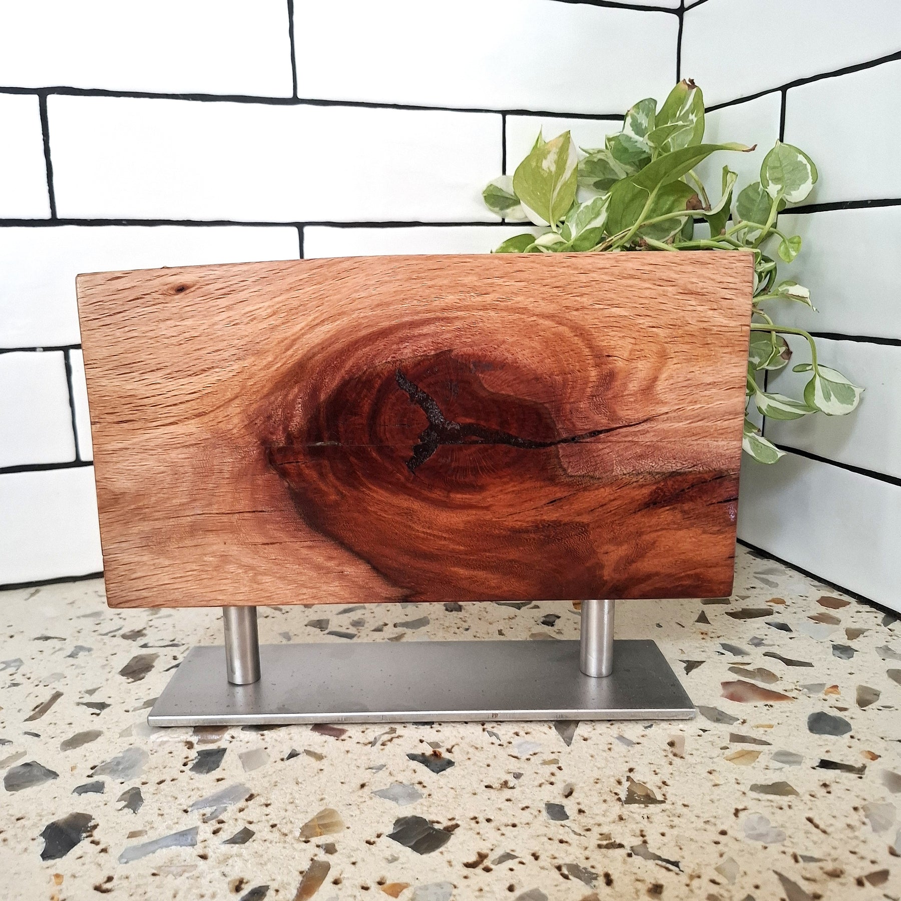 Handmade Wooden Magnetic Knife Block