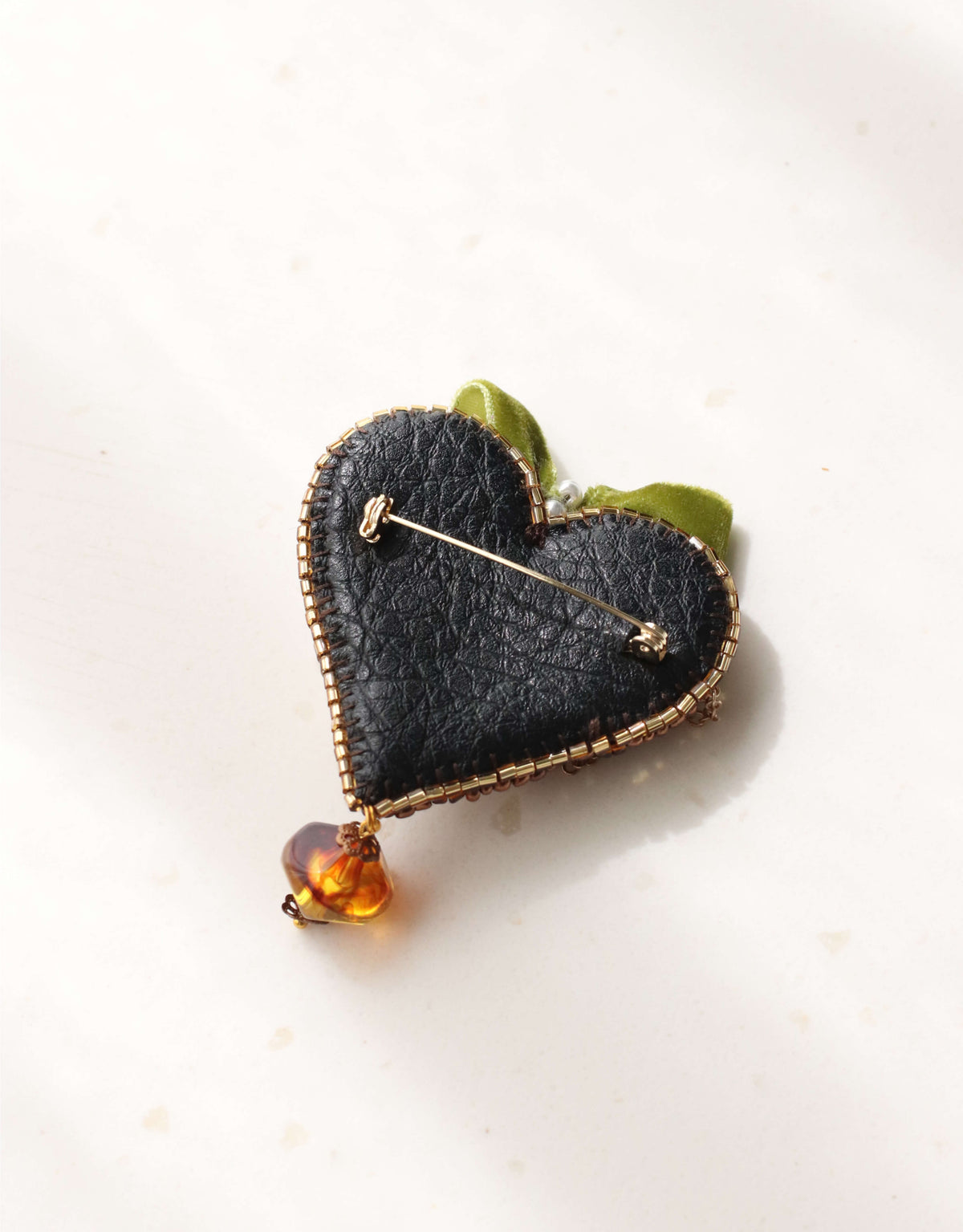 Classic Grace Beaded Brooch
