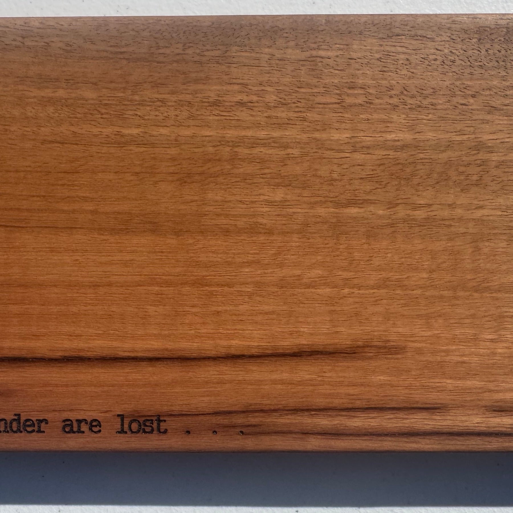 Spotted Gum Cutting Board - Travel Size