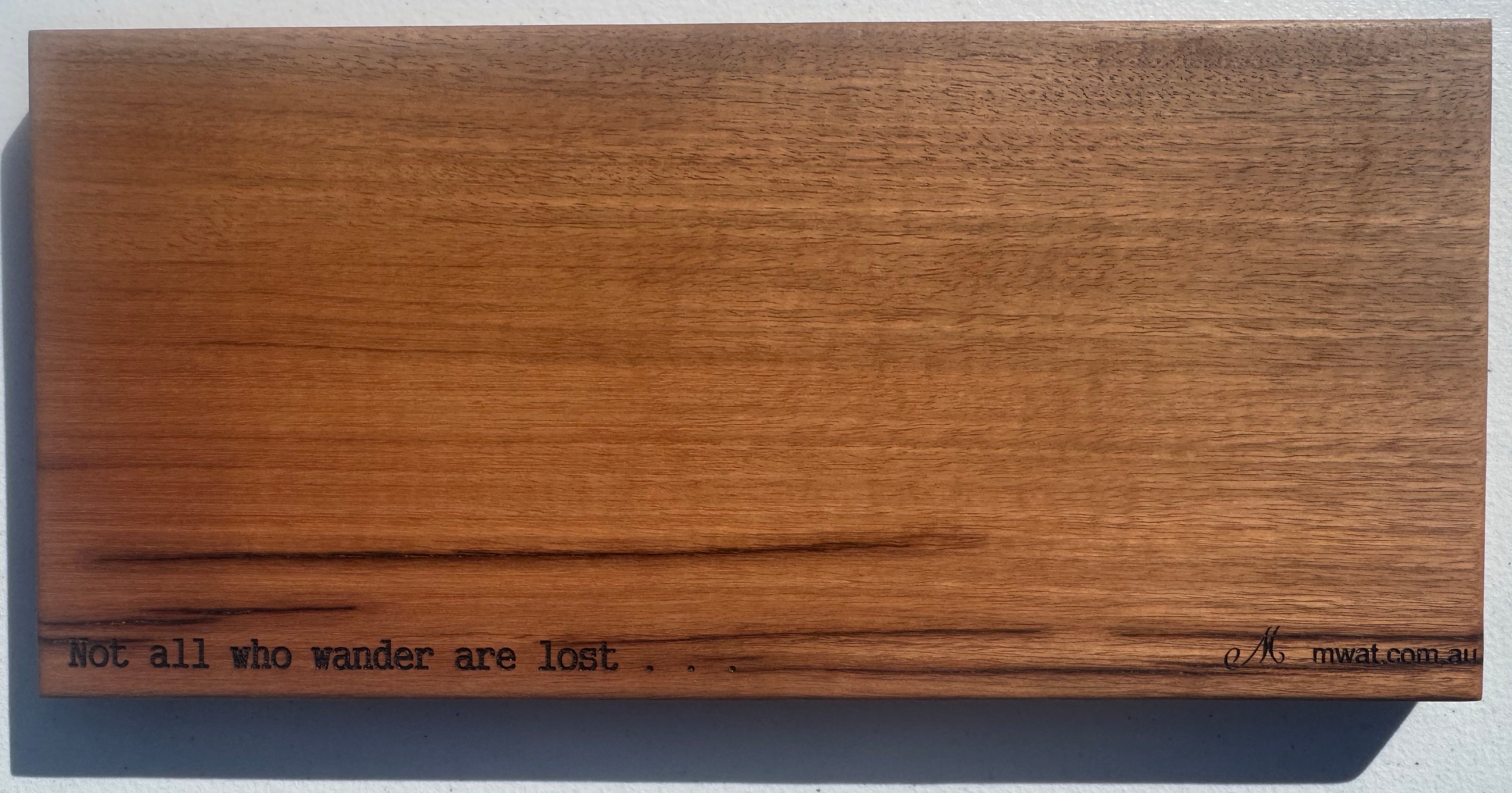 Spotted Gum Cutting Board - Travel Size