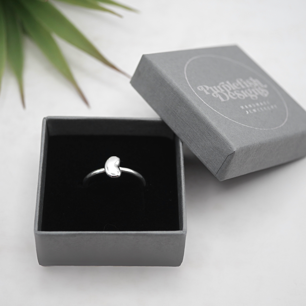 Bean Ring - Handmade Sterling Silver Ring