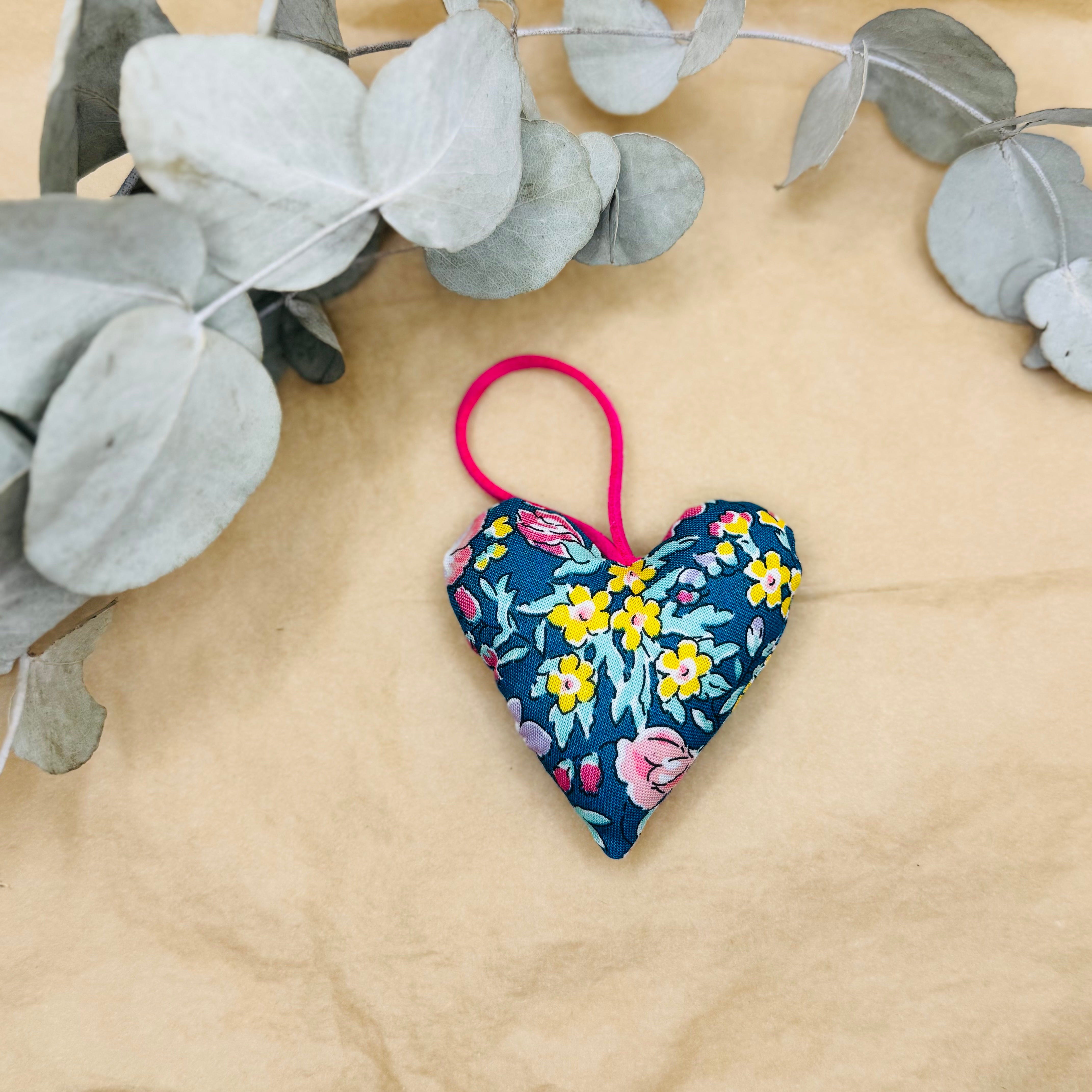 Handmade Liberty Floral Hearts