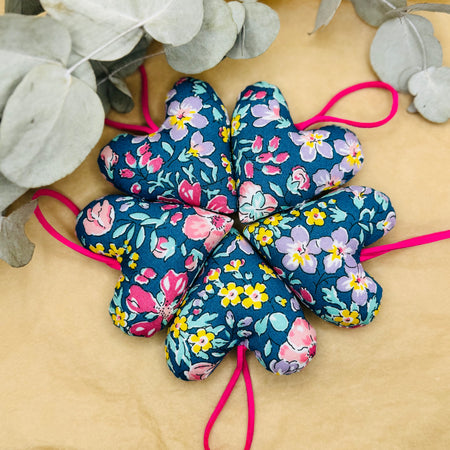 Handmade Liberty Floral Hearts