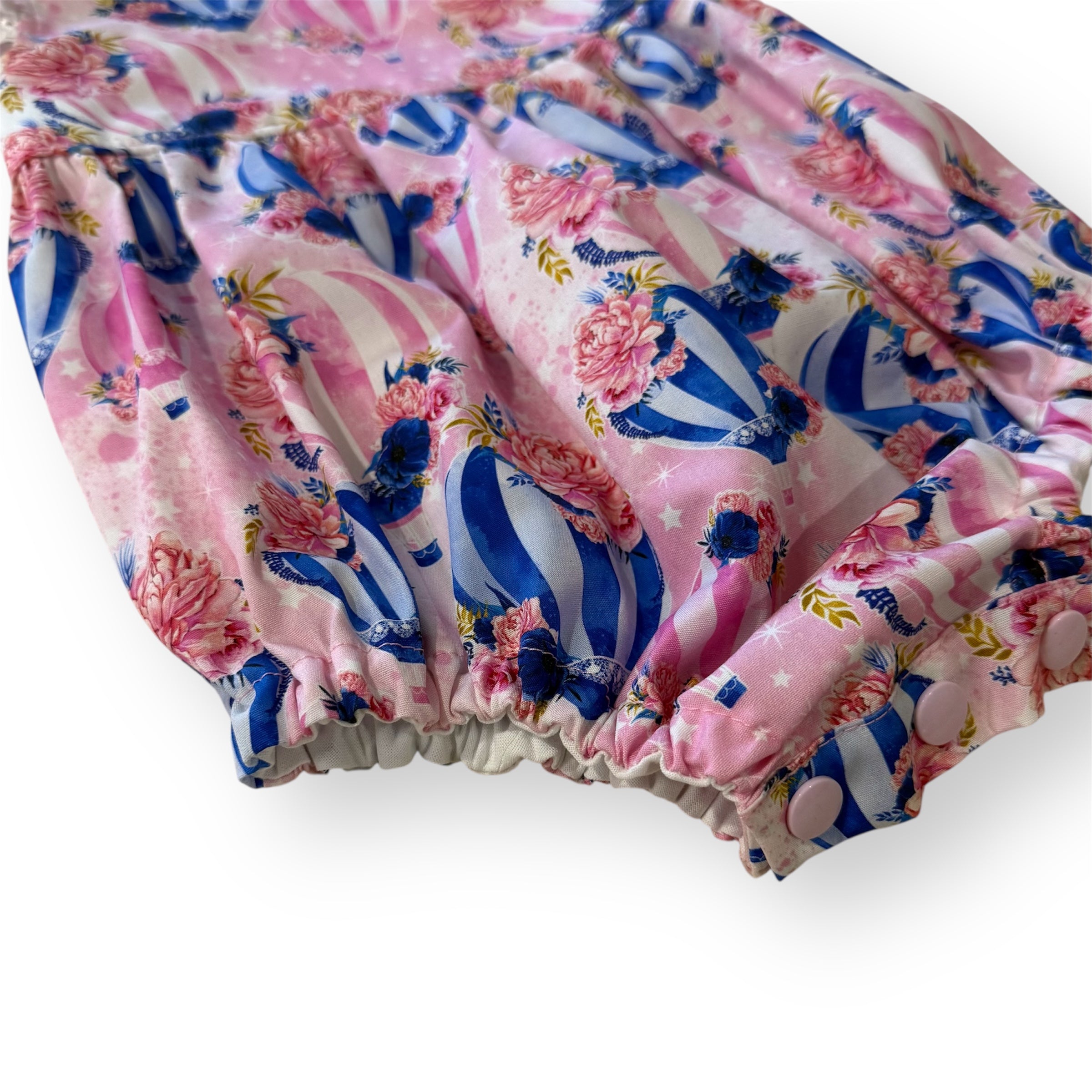 SIZE 00 - Tea Party Rompers - MIXED PRINTS