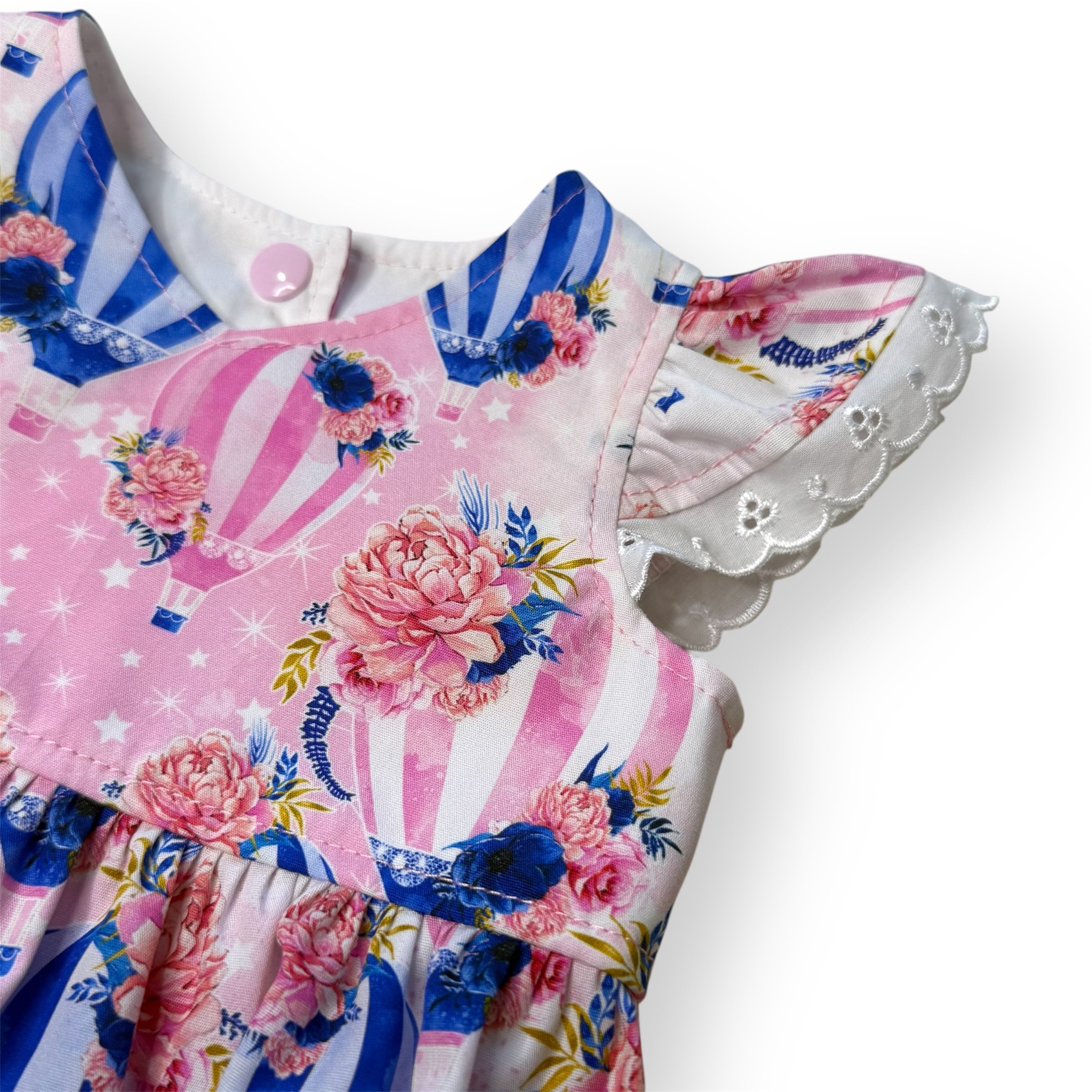 SIZE 00 - Tea Party Rompers - MIXED PRINTS