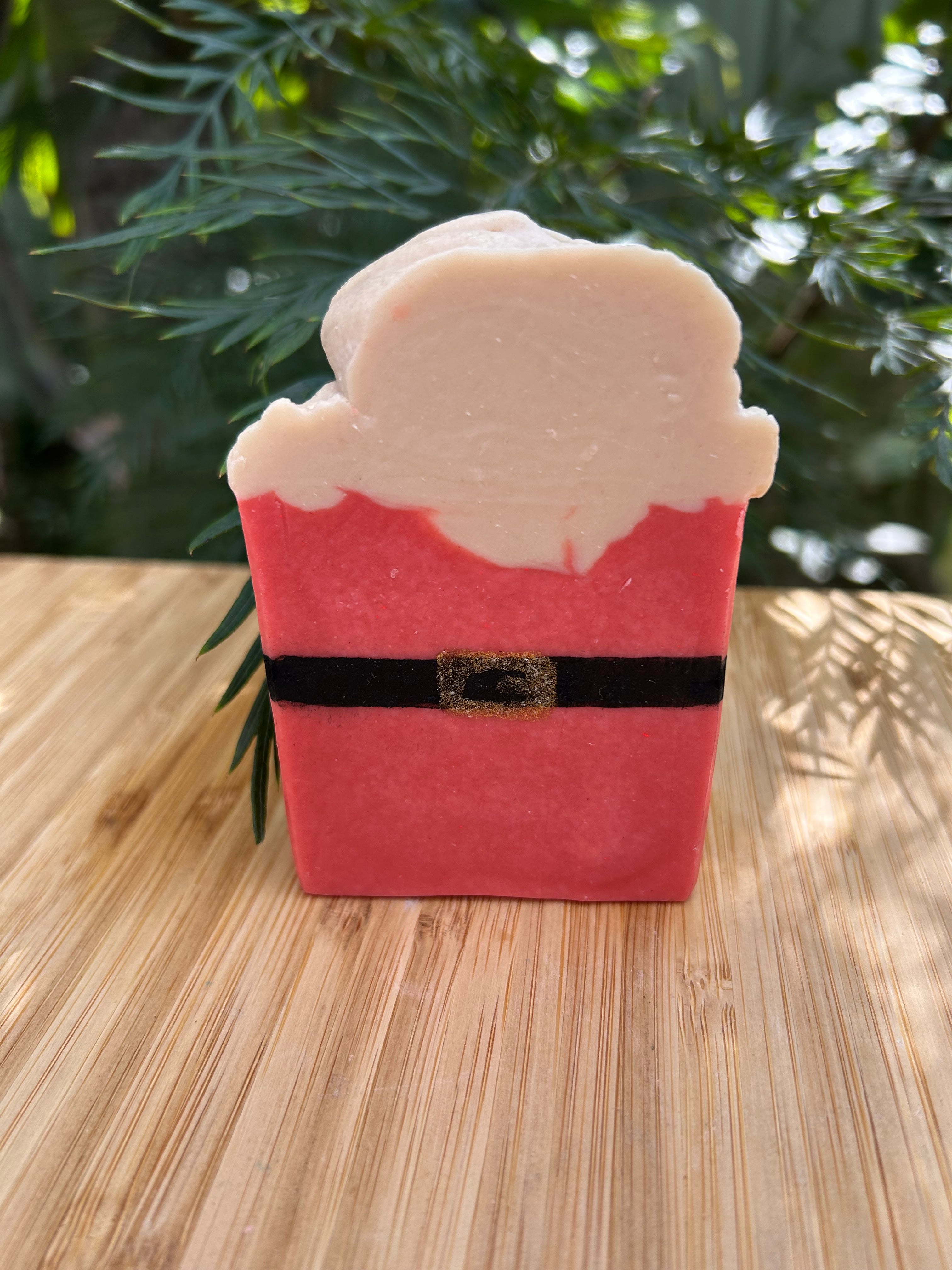Soap of the Season Christmas Edition | Handmade Santa Soap | Natural