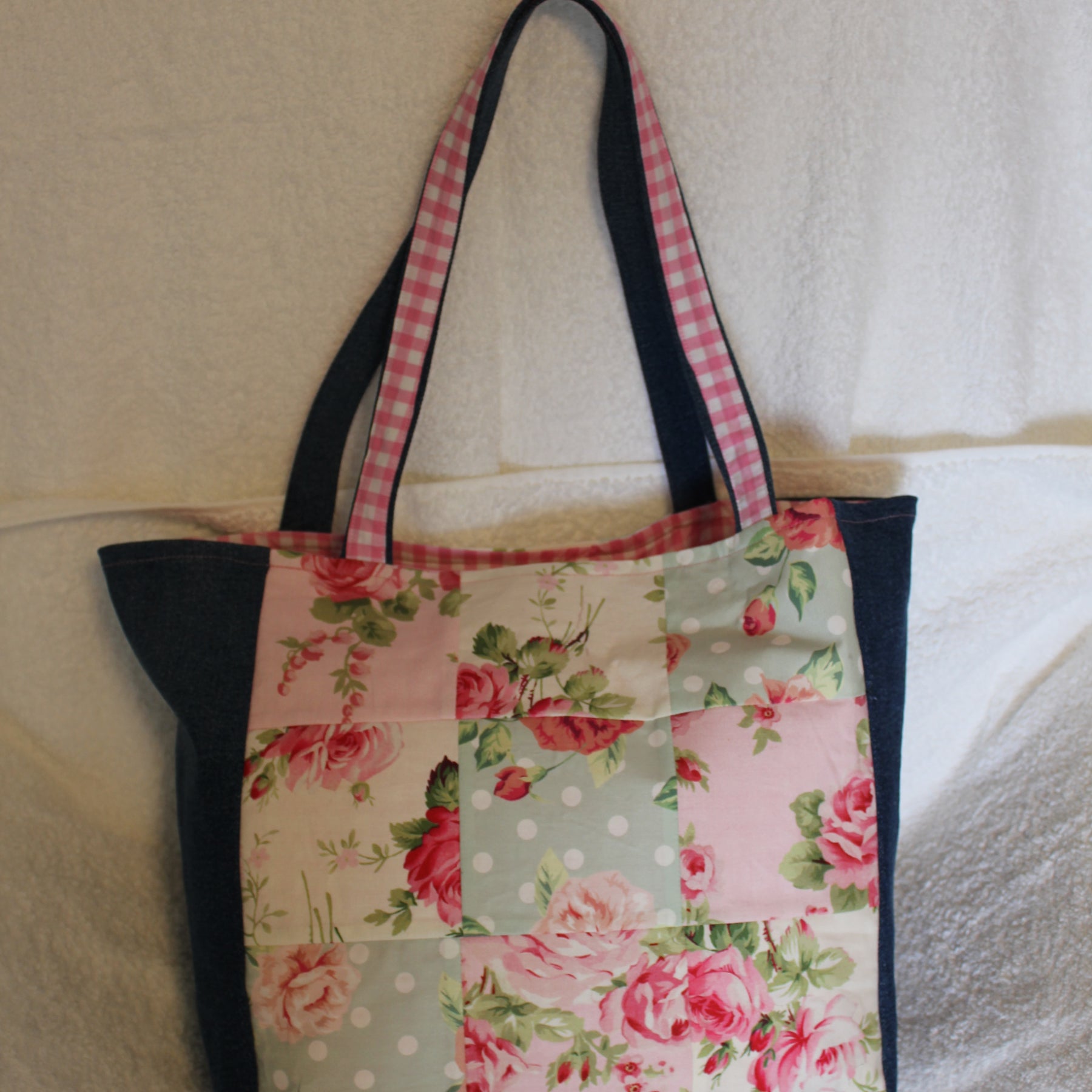 ´ROSE GARDEN´ HANDMADE TOTE BAG
