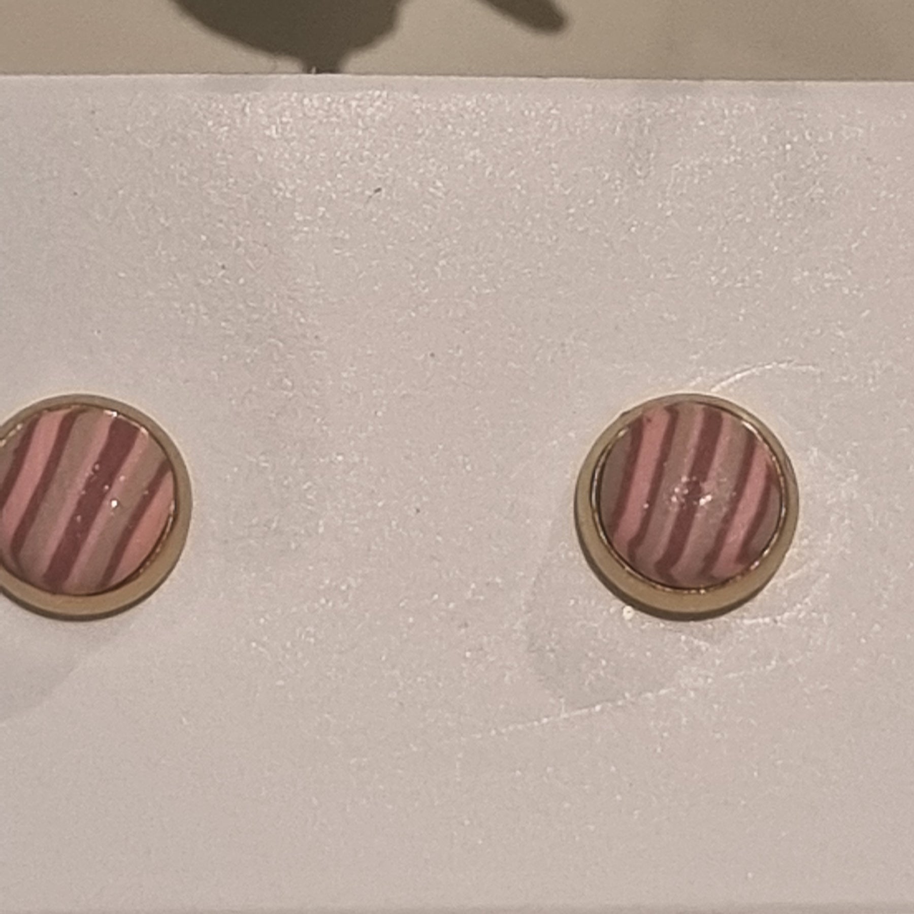Blush and Berry Studs