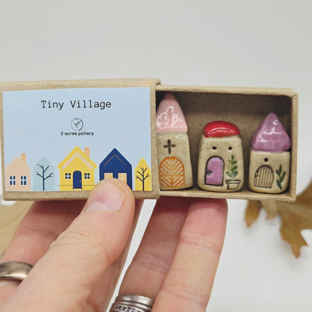 Tiny Ceramic Village - Winter Way