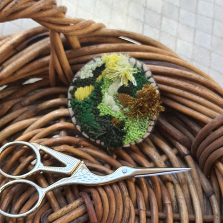 Mossy Brooch