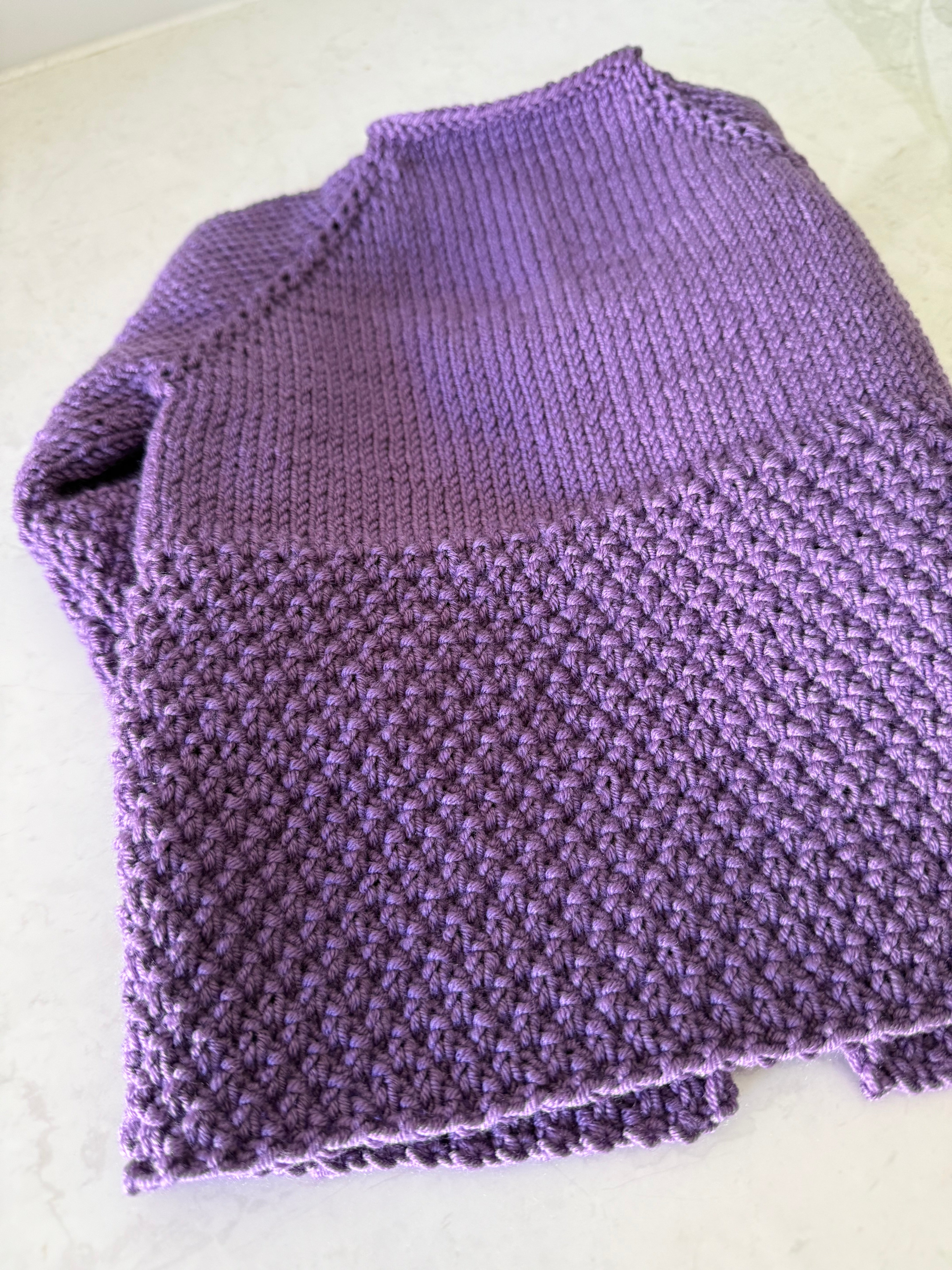 Purple Cardigan, Size 3 months