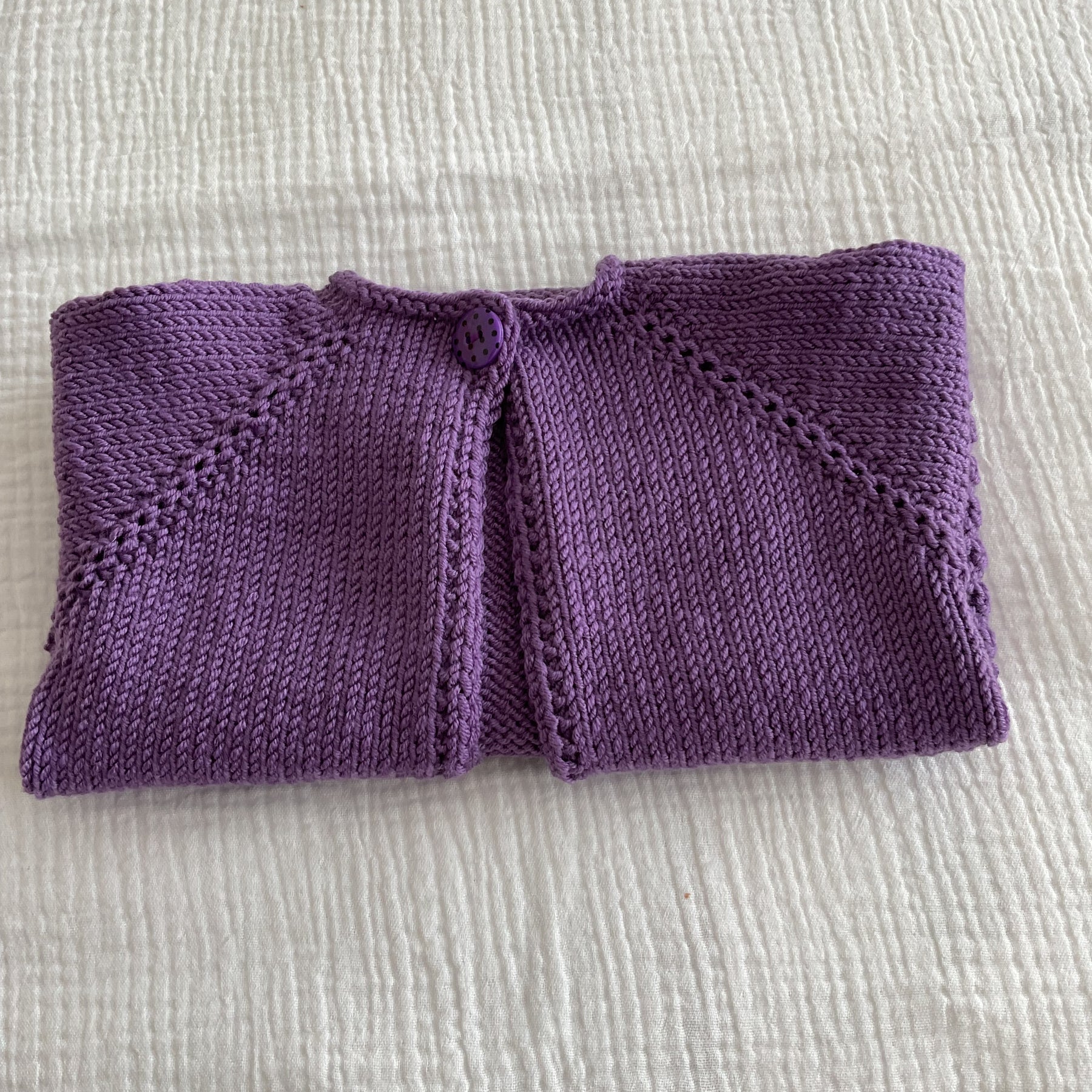 Purple Cardigan, Size 3 months