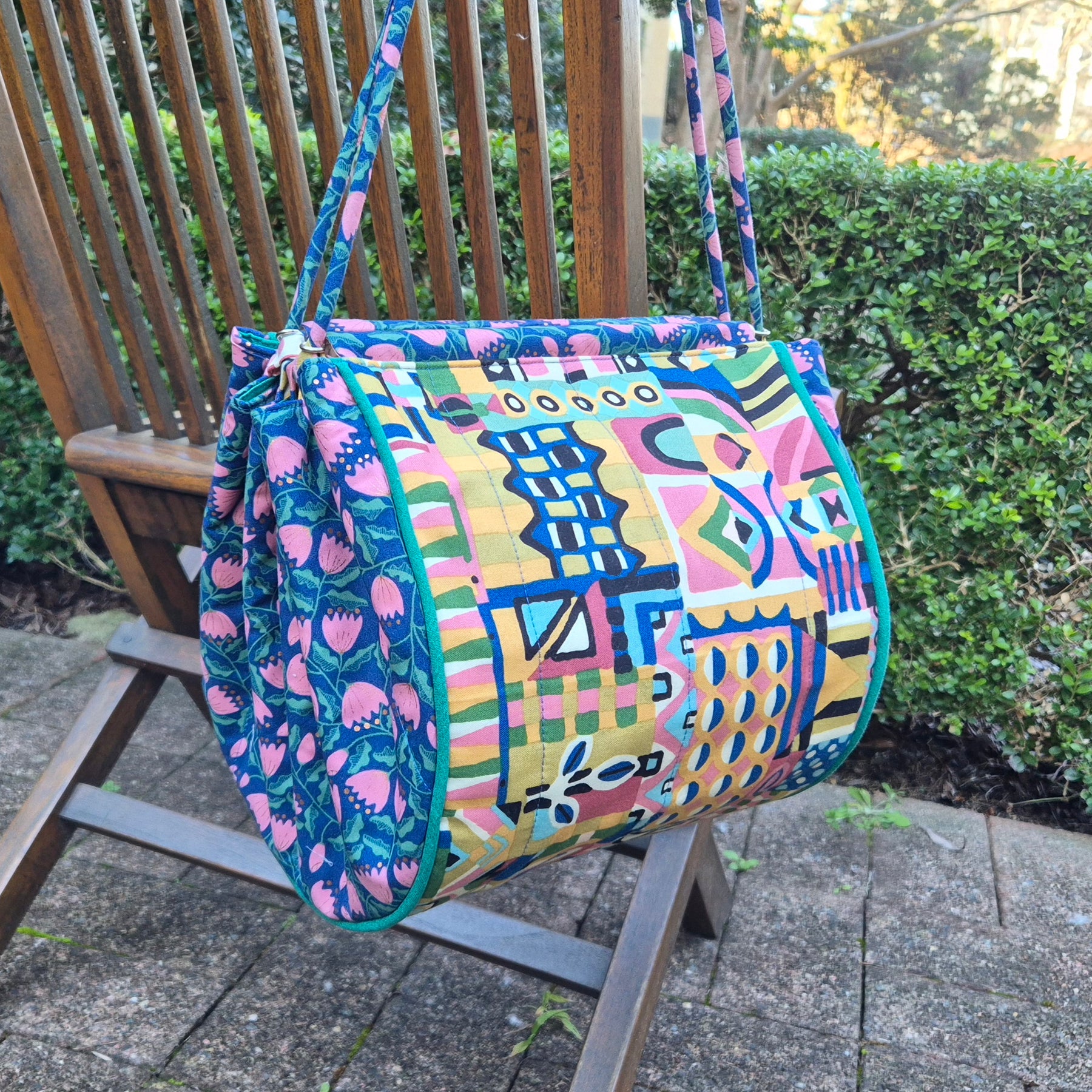 Large Knitting Project Bag – Convertible Tote