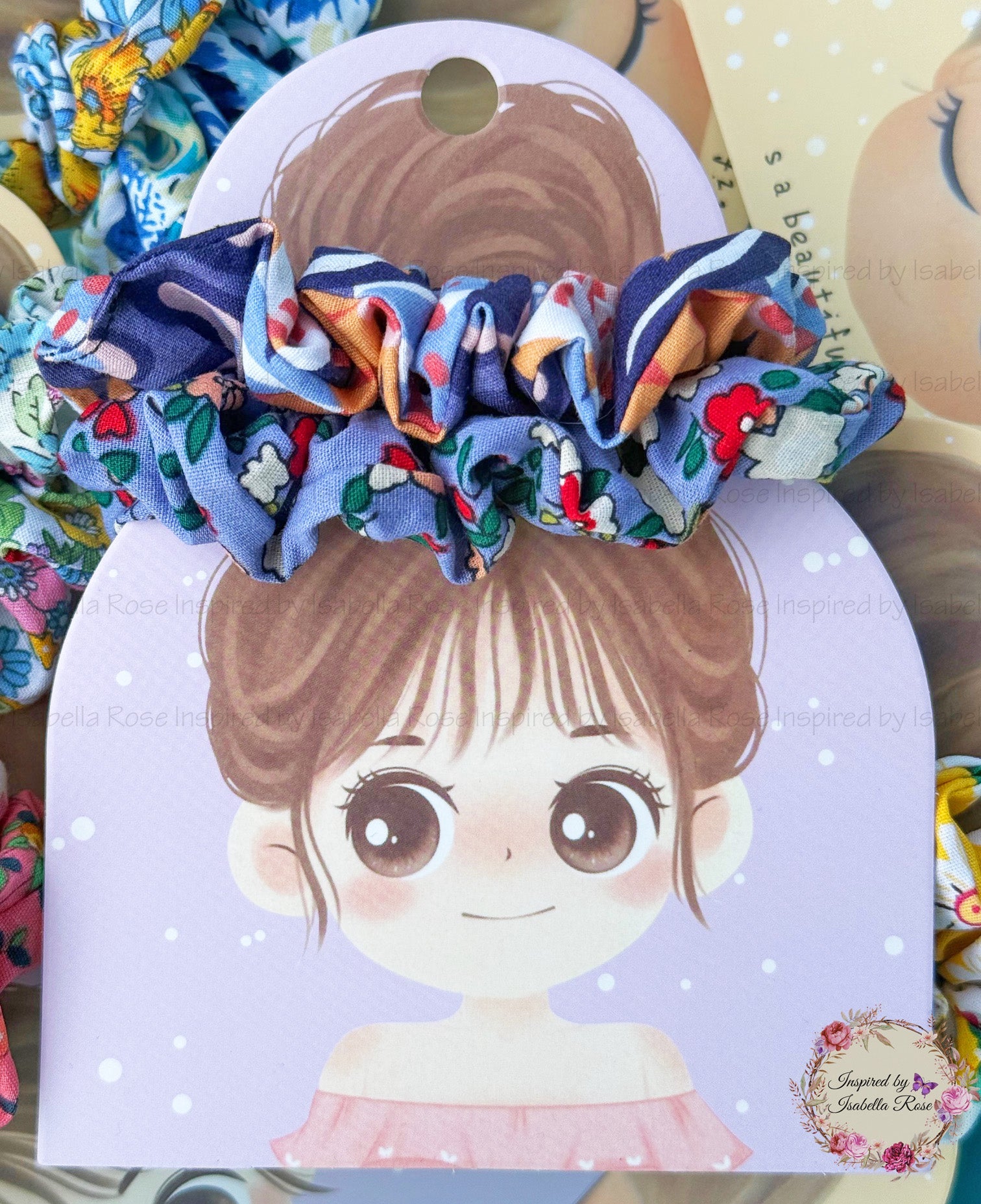 Colourful Scrunchies, 2 Pack for Kids, You Choose