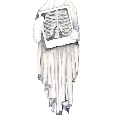 LOOK INSIDE BOO ARCHIVAL PRINTS AND CARD - TANGLED ROSE ART